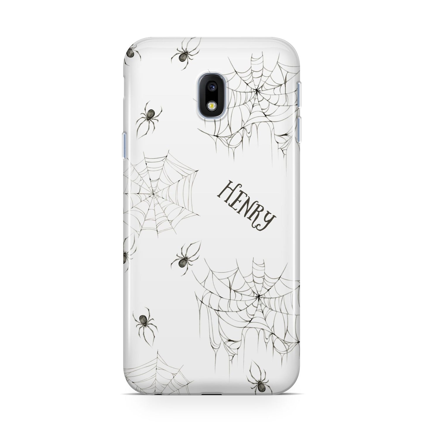 Spooky Spiders Webs Personalised Samsung Galaxy J3 2017 Case