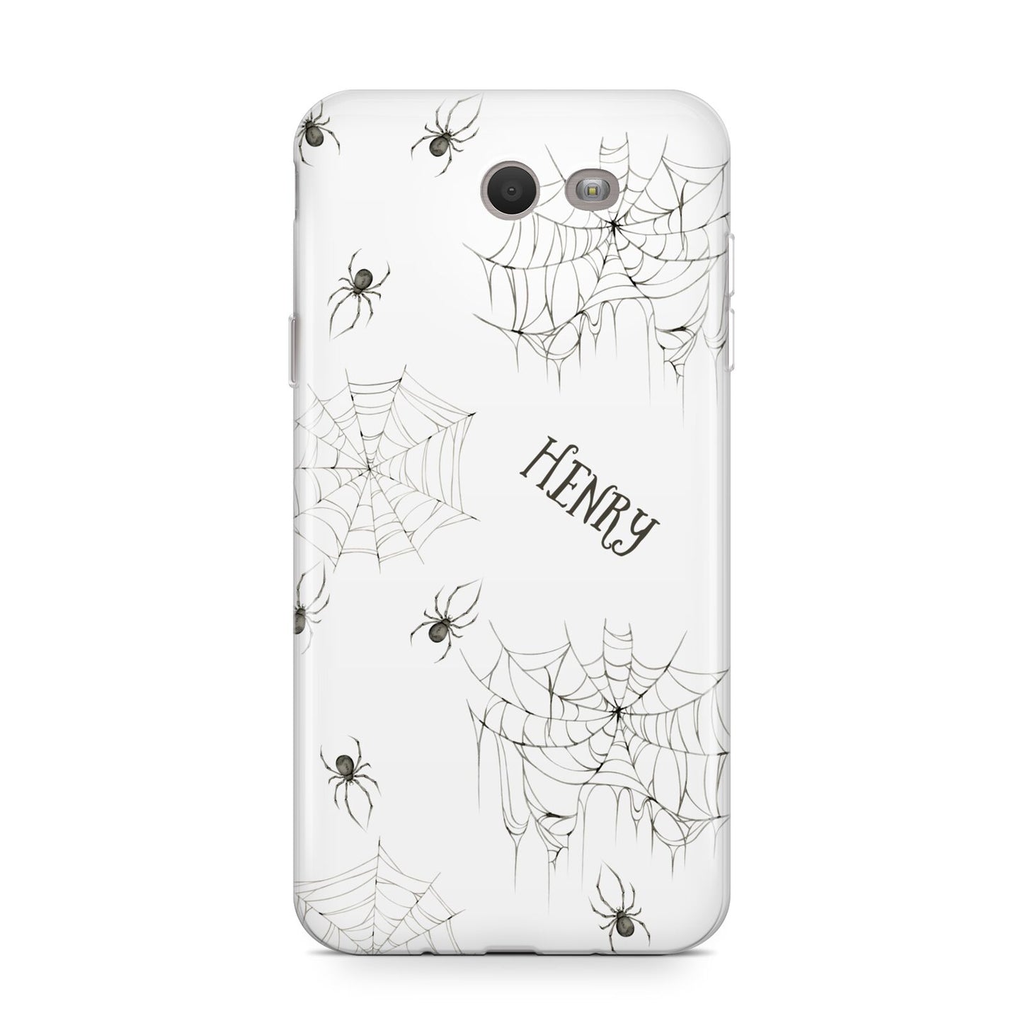 Spooky Spiders Webs Personalised Samsung Galaxy J7 2017 Case