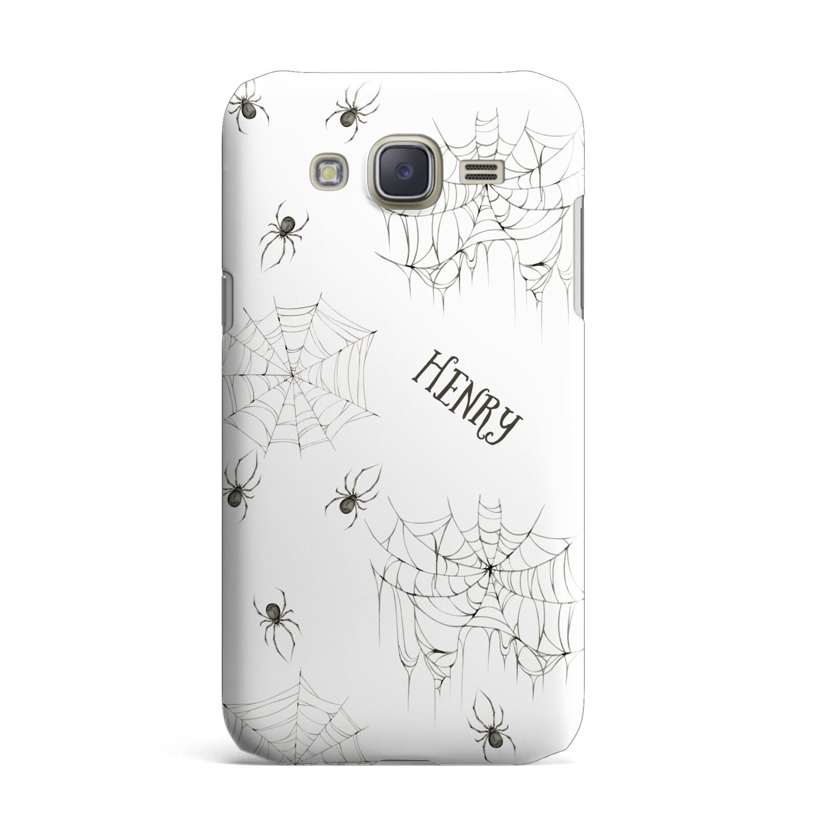 Spooky Spiders Webs Personalised Samsung Galaxy J7 Case