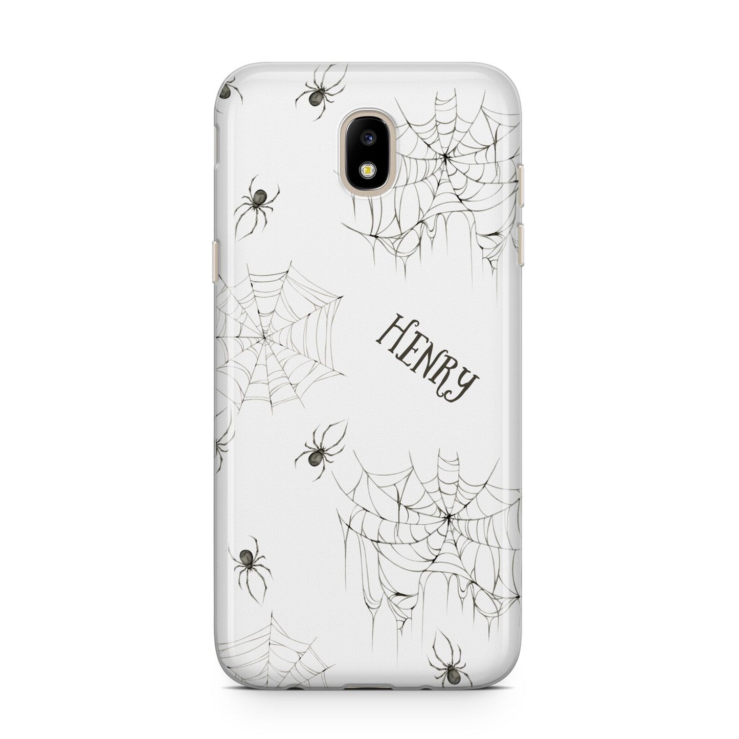 Spooky Spiders Webs Personalised Samsung J5 2017 Case