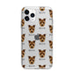 Sporting Lucas Terrier Icon with Name Apple iPhone 11 Pro in Silver with Bumper Case