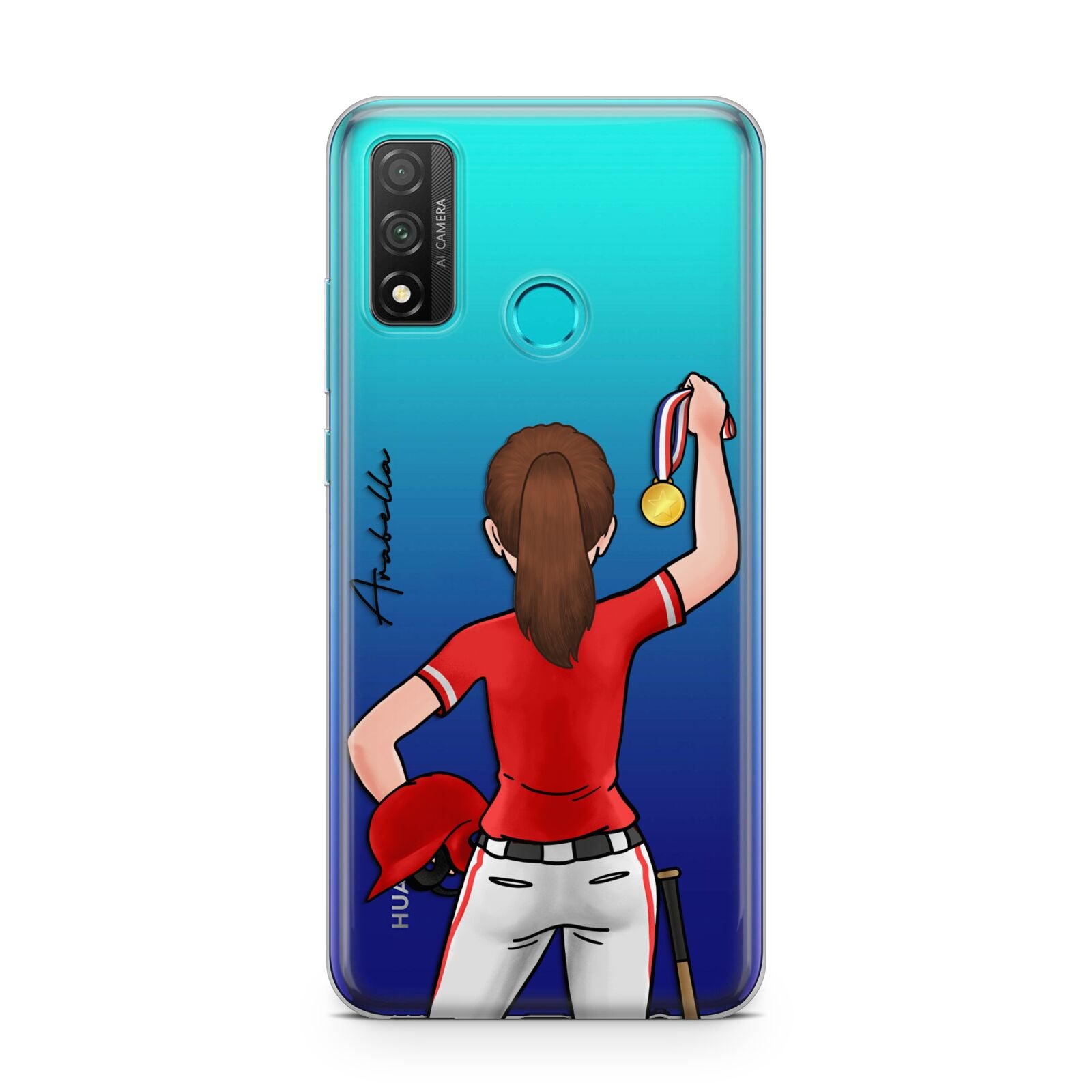 Sports Girl Personalised Huawei P Smart 2020