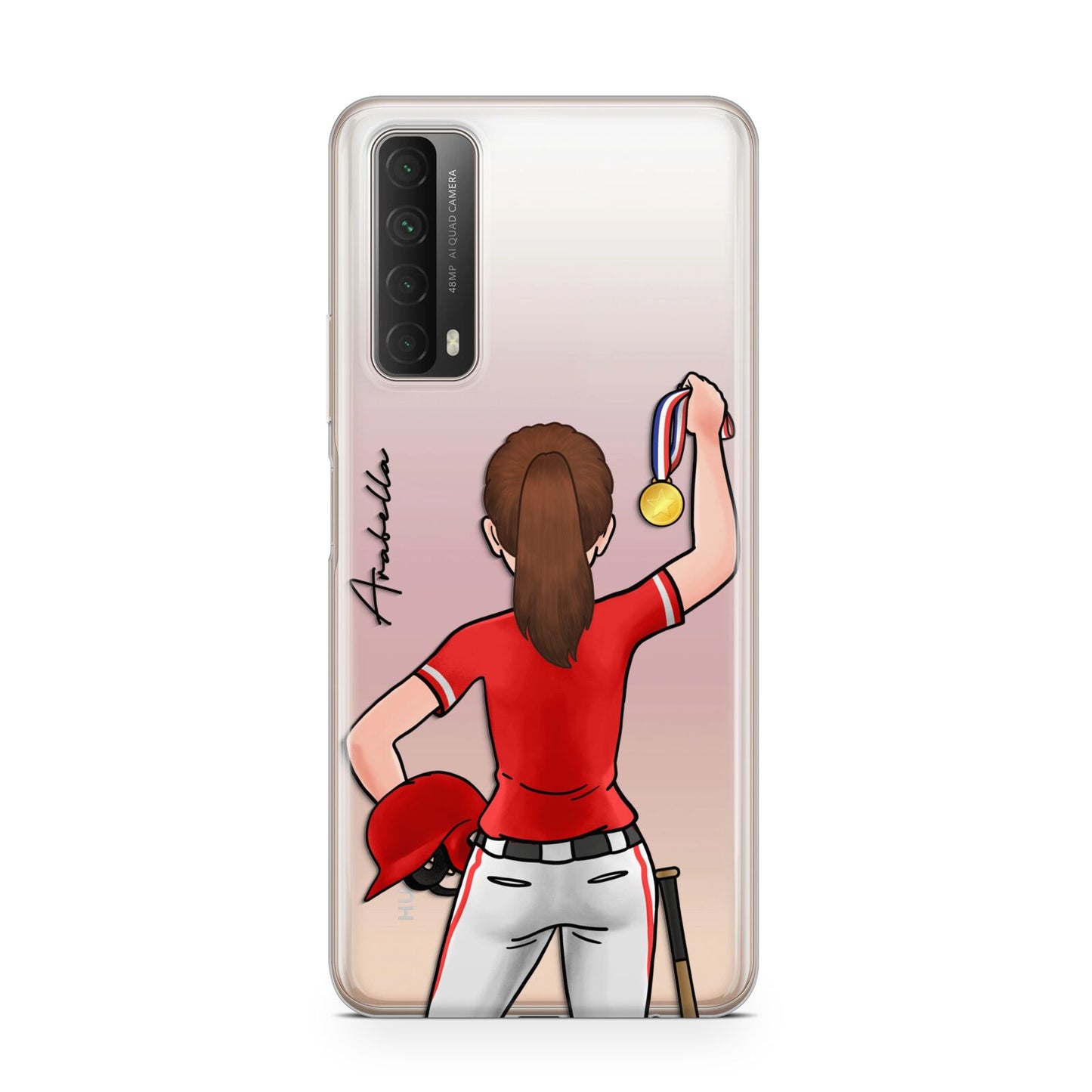 Sports Girl Personalised Huawei P Smart 2021