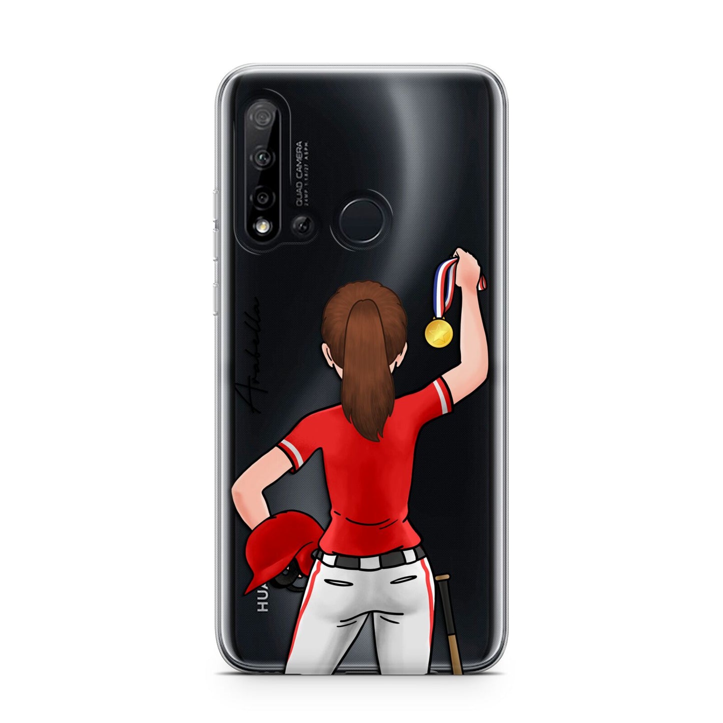 Sports Girl Personalised Huawei P20 Lite 5G Phone Case