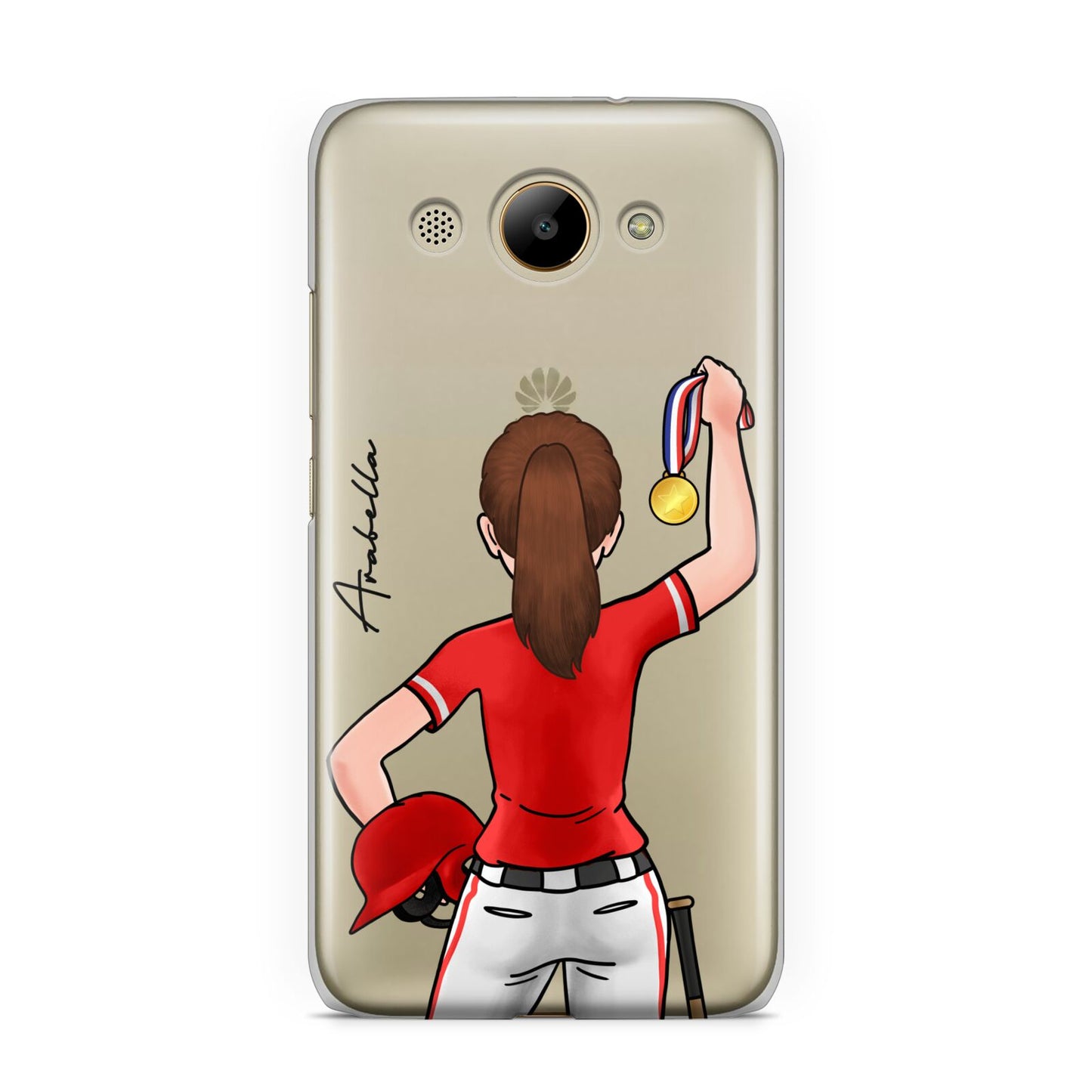 Sports Girl Personalised Huawei Y3 2017