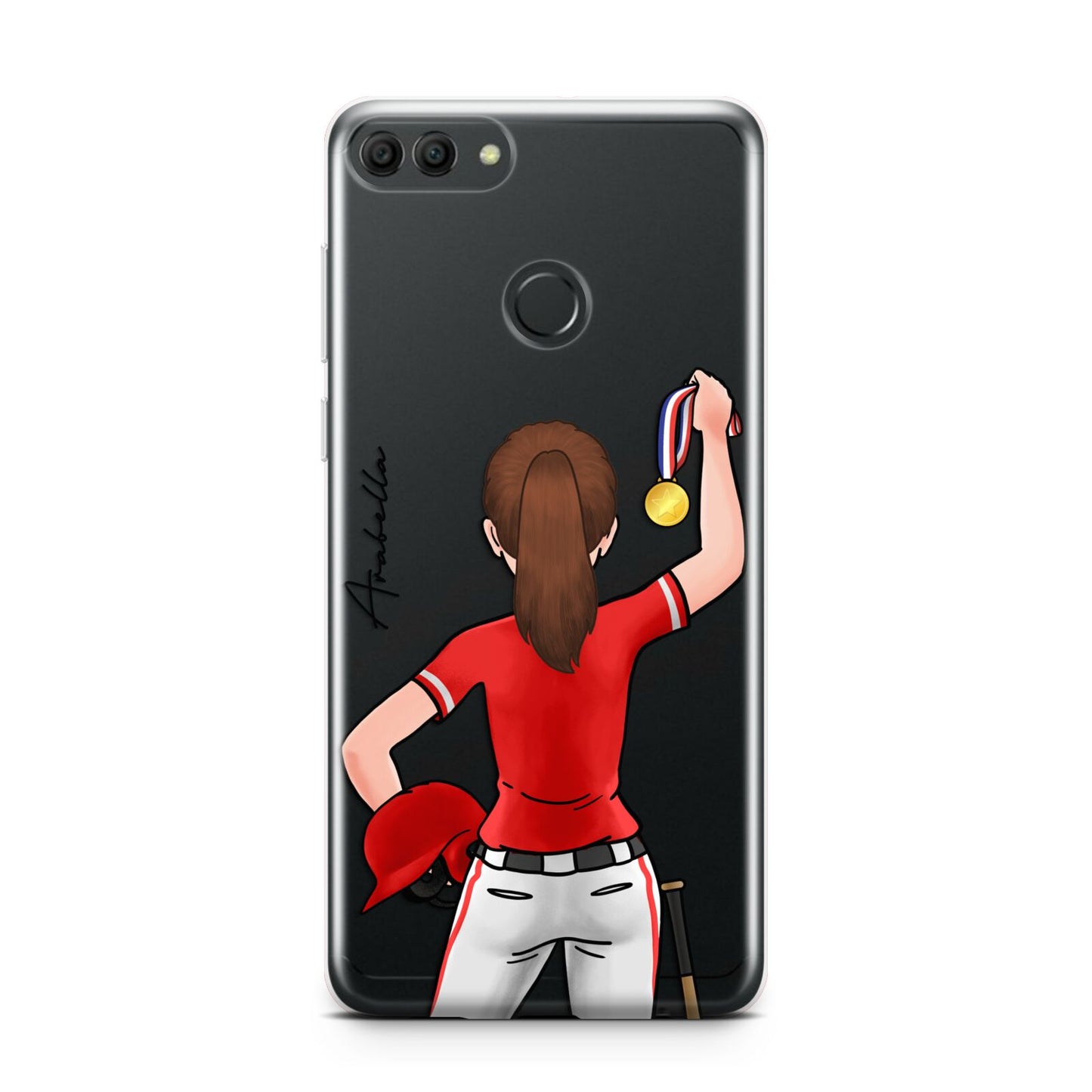 Sports Girl Personalised Huawei Y9 2018