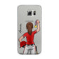 Sports Girl Personalised Samsung Galaxy S6 Edge Case