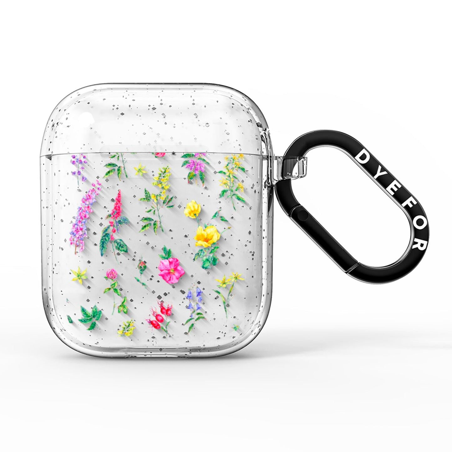 Sprigs Of Floral AirPods Glitter Case