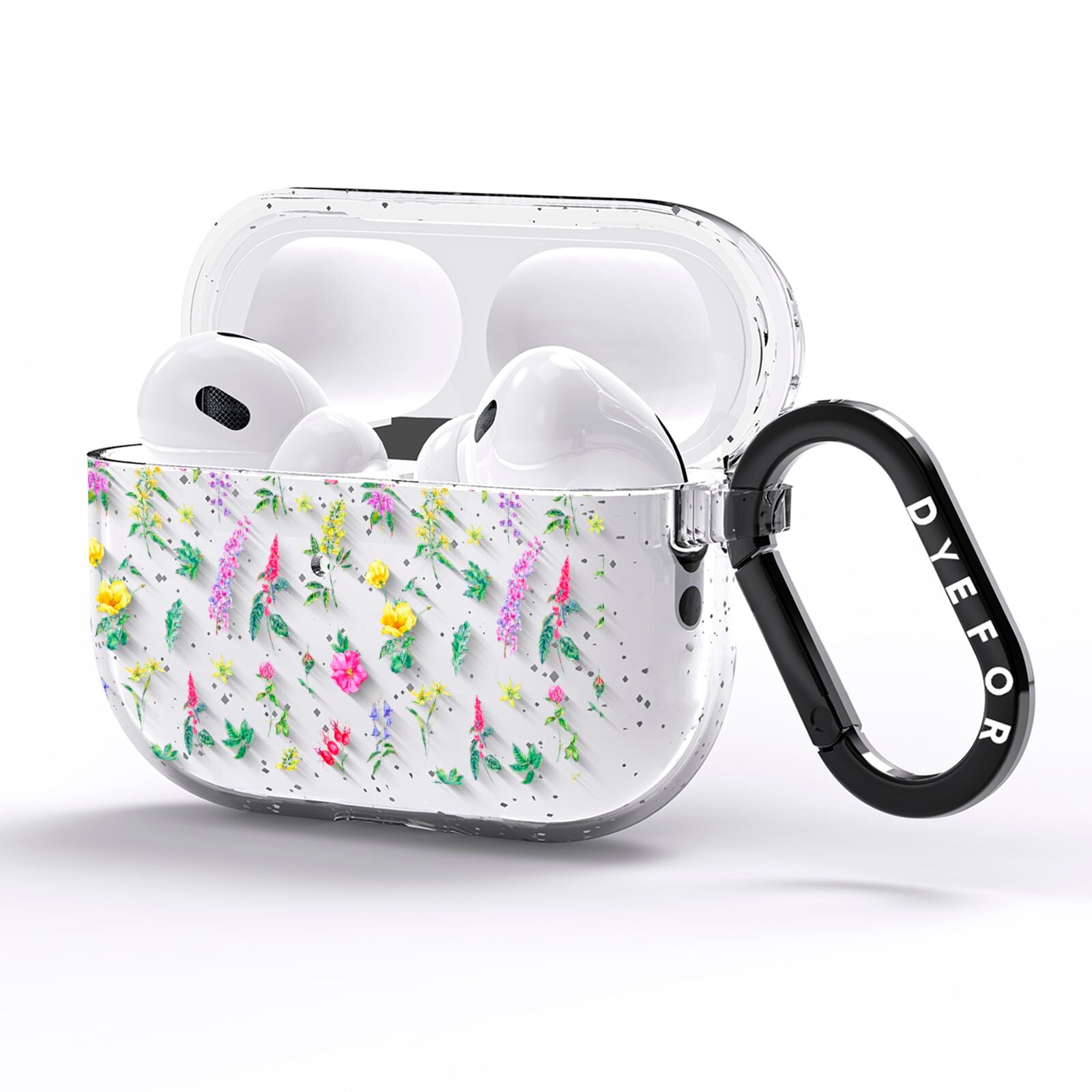 Sprigs Of Floral AirPods Pro Glitter Case Side Image