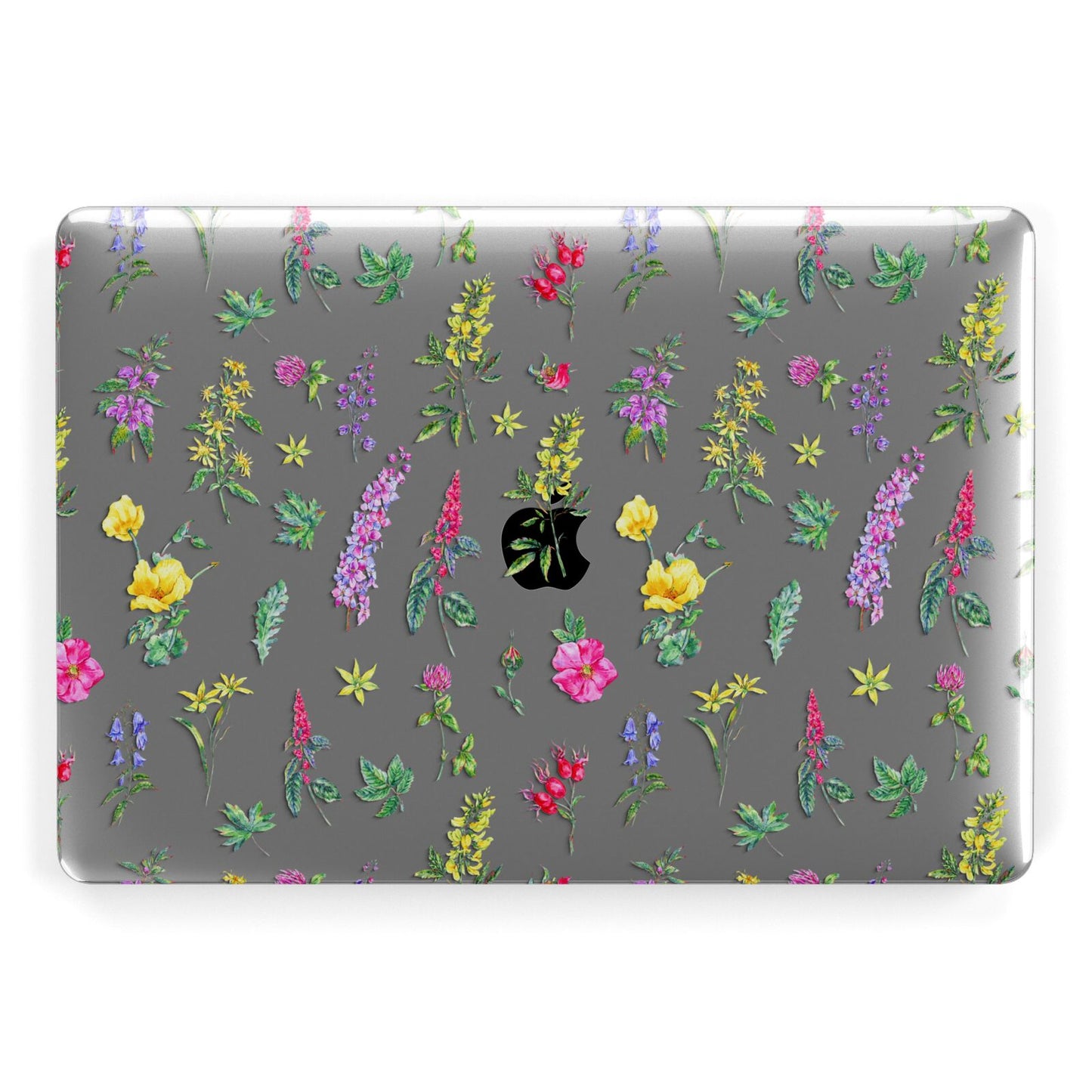 Sprigs Of Floral Apple MacBook Case