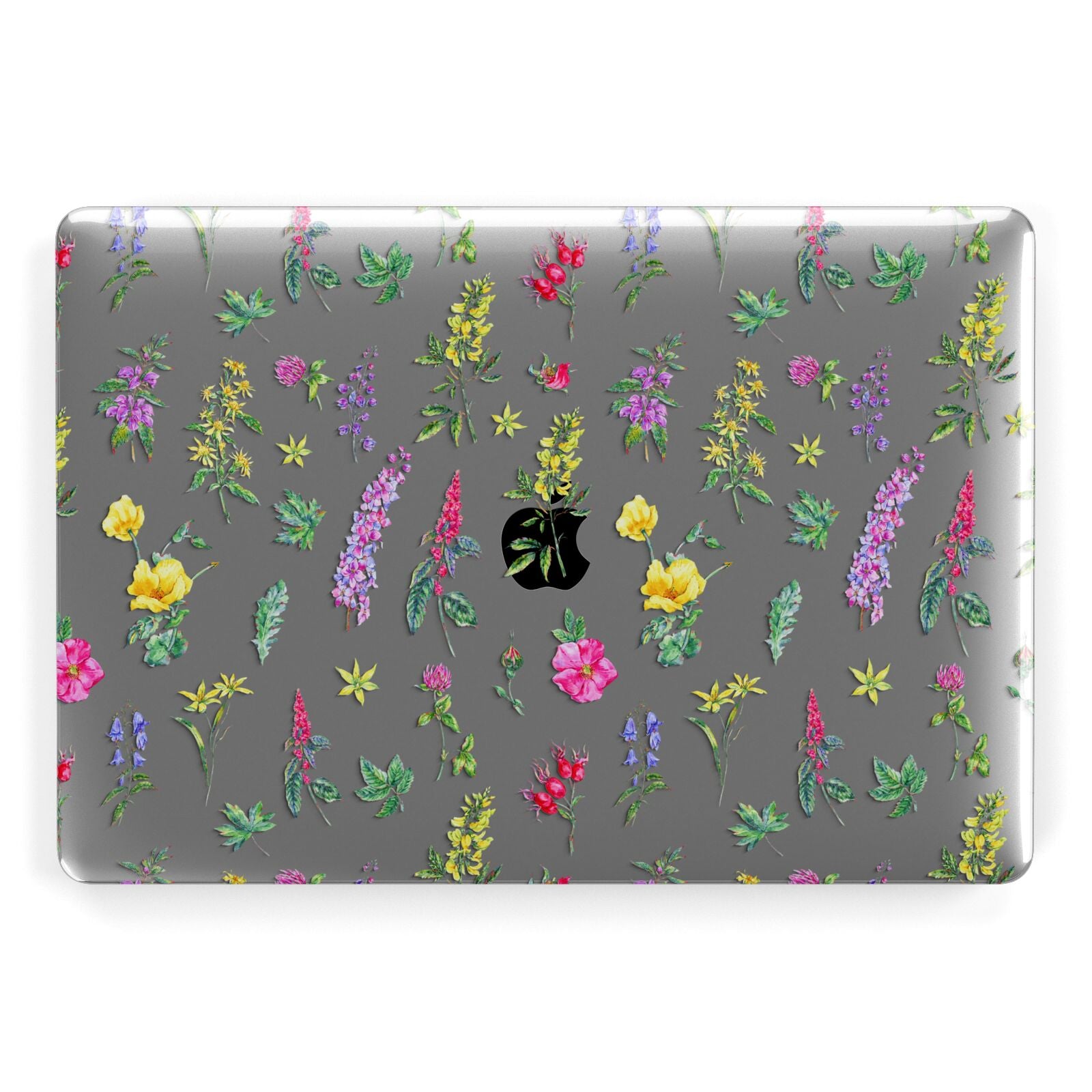 Sprigs Of Floral Apple MacBook Case