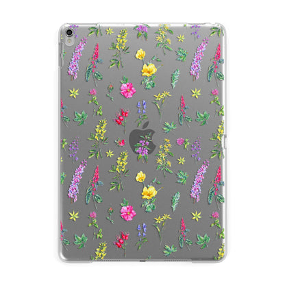 Sprigs Of Floral Apple iPad Silver Case