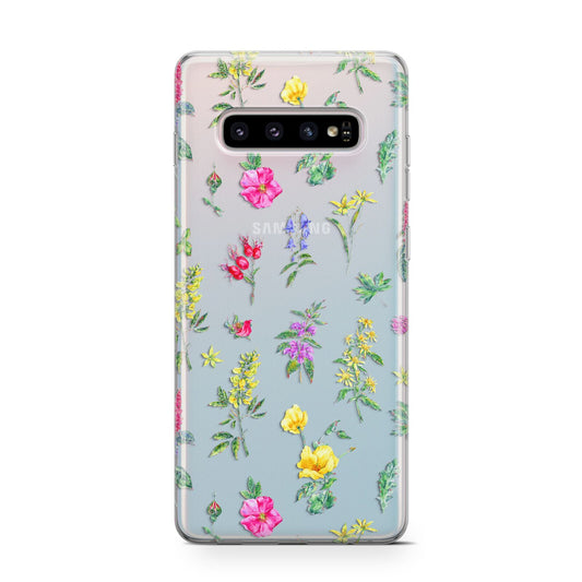 Sprigs Of Floral Protective Samsung Galaxy Case