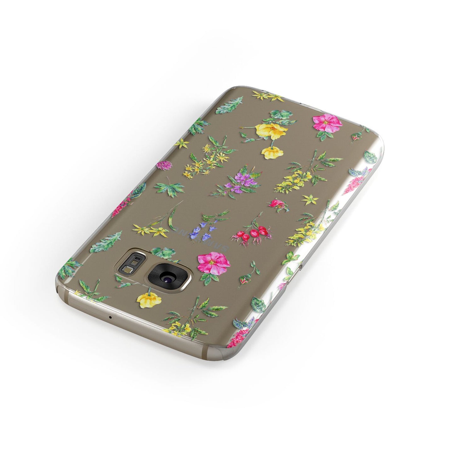 Sprigs Of Floral Samsung Galaxy Case Front Close Up