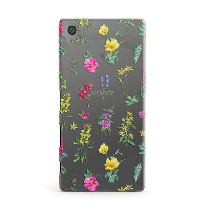 Sprigs Of Floral Sony Xperia Case