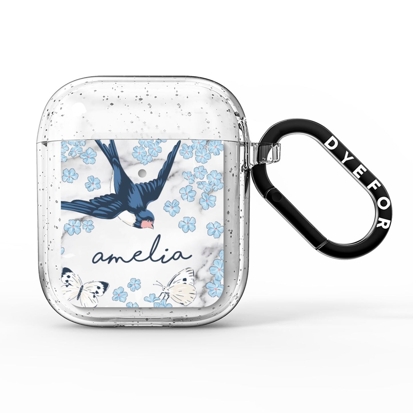 Spring Birds AirPods Glitter Case