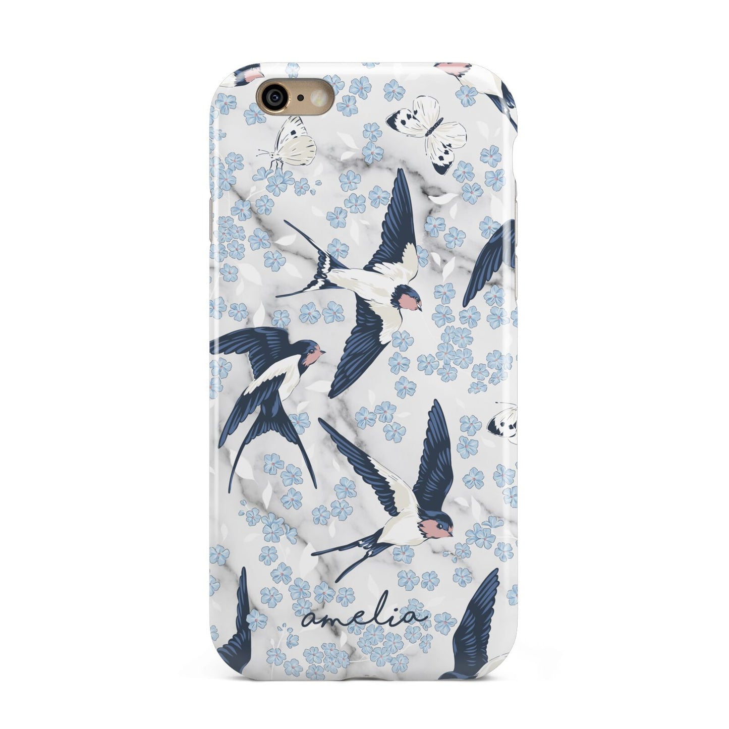 Spring Birds Apple iPhone 6 3D Tough Case