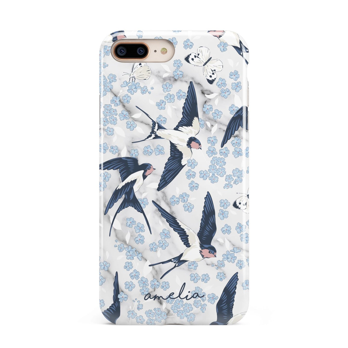 Spring Birds Apple iPhone 7 8 Plus 3D Tough Case