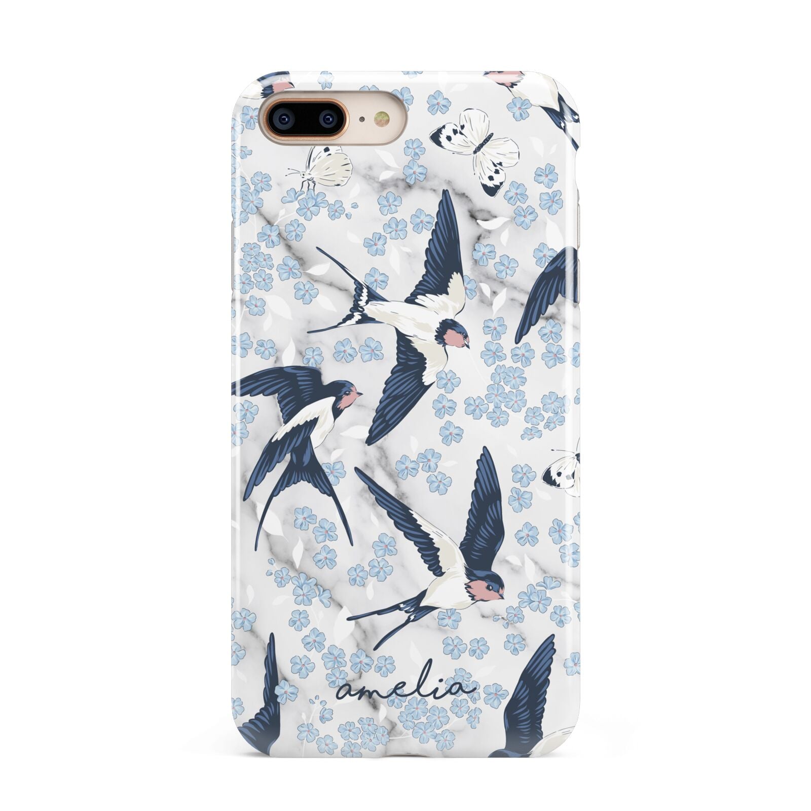 Spring Birds Apple iPhone 7 8 Plus 3D Tough Case