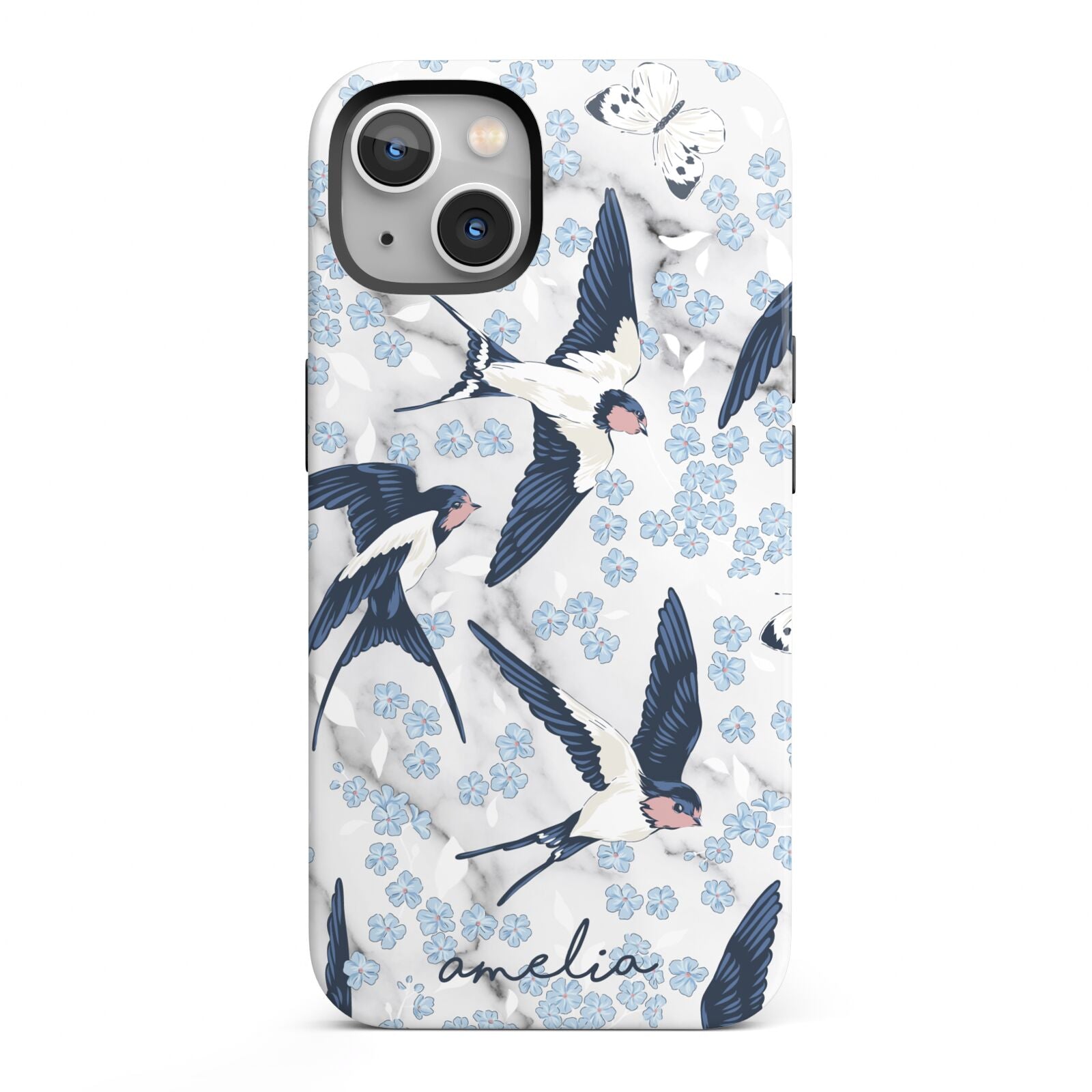 Spring Birds iPhone 13 Full Wrap 3D Tough Case