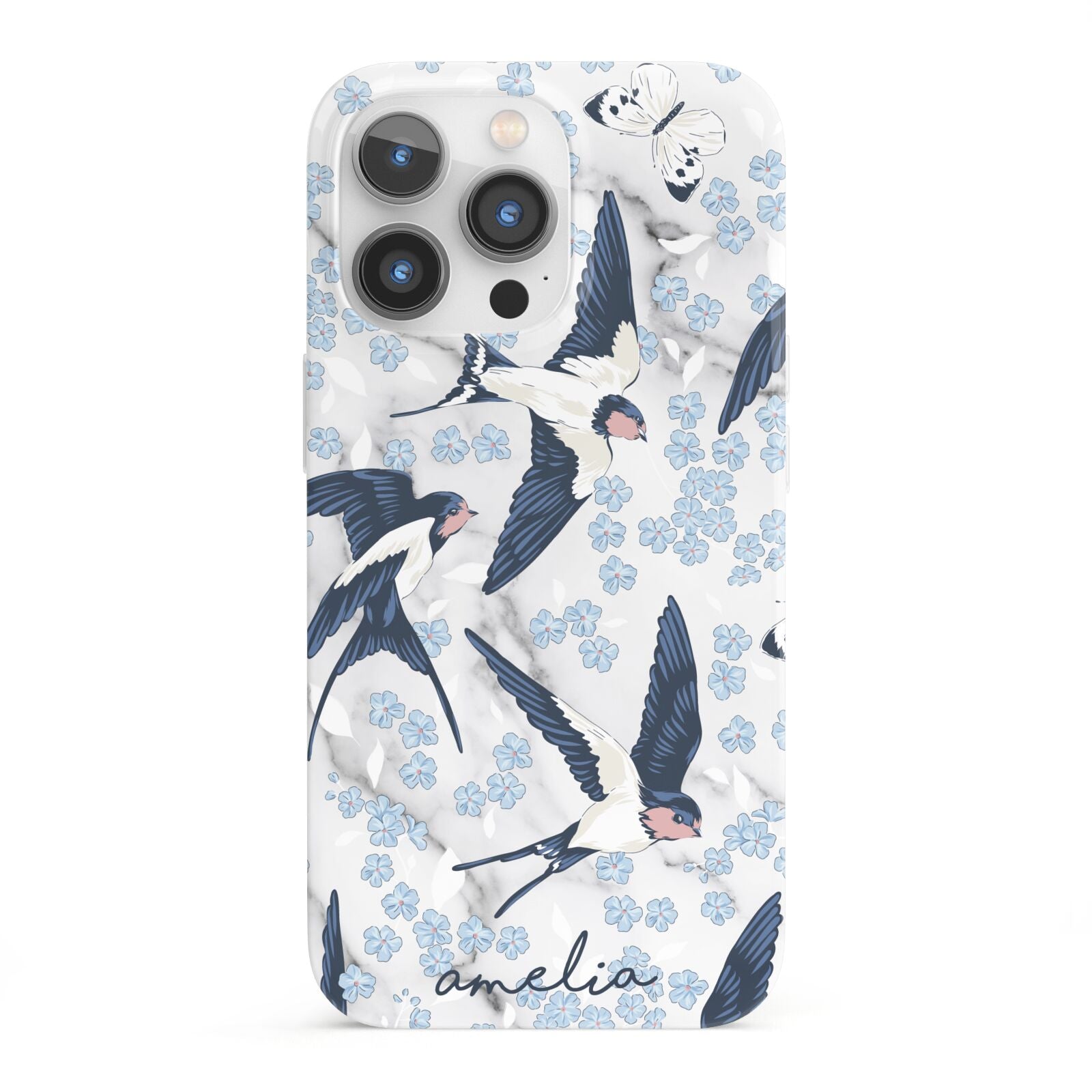 Spring Birds iPhone 13 Pro Full Wrap 3D Snap Case