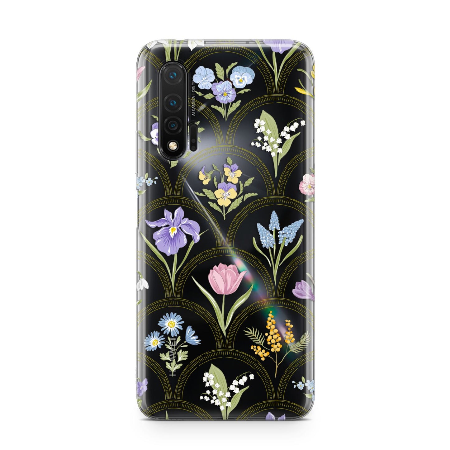 Spring Floral Pattern Huawei Nova 6 Phone Case