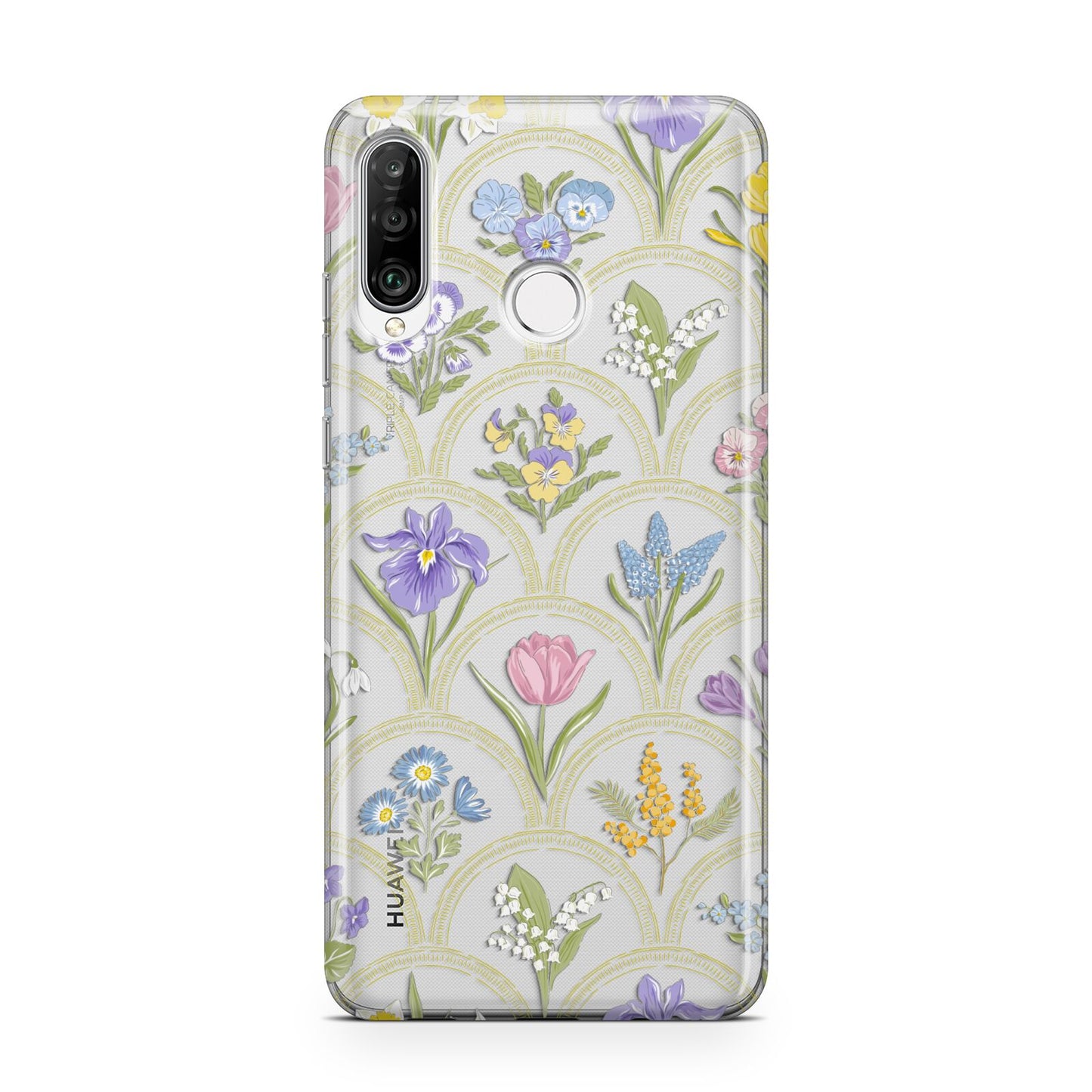 Spring Floral Pattern Huawei P30 Lite Phone Case