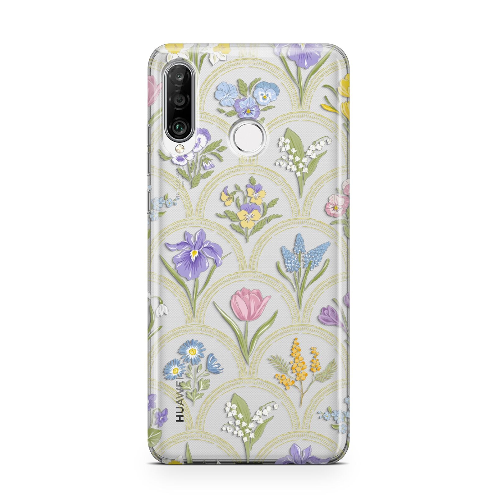 Spring Floral Pattern Huawei P30 Lite Phone Case