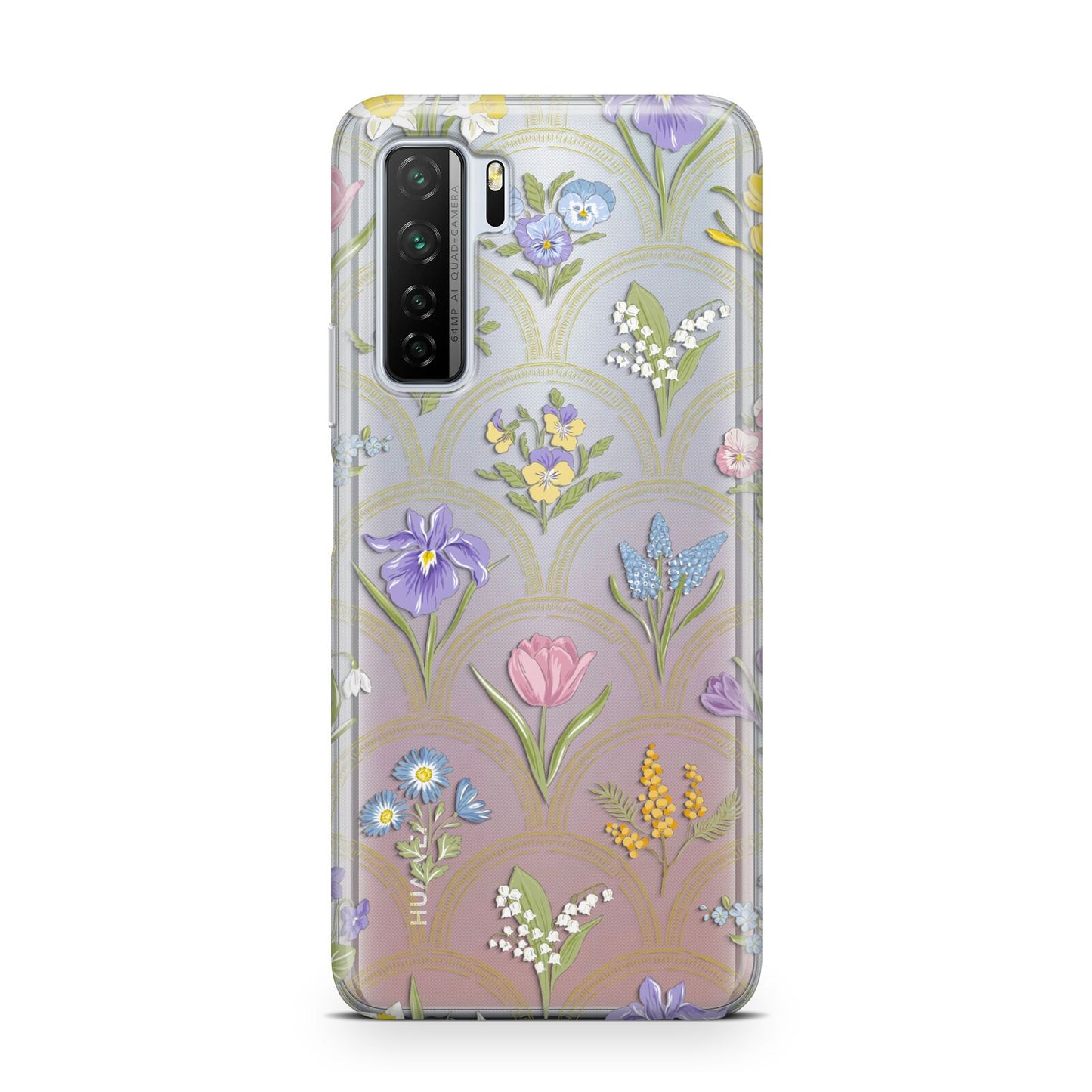 Spring Floral Pattern Huawei P40 Lite 5G Phone Case