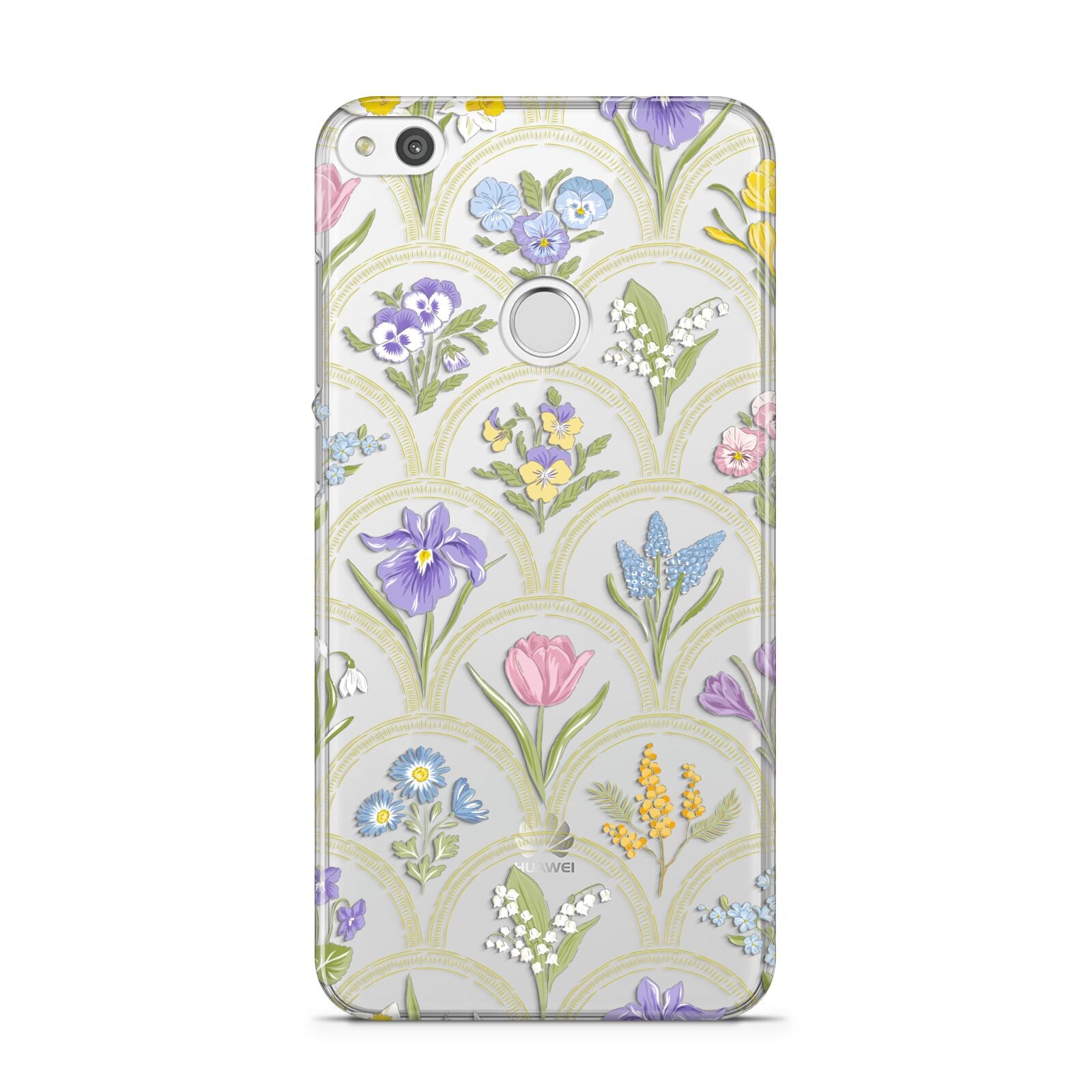 Spring Floral Pattern Huawei P8 Lite Case