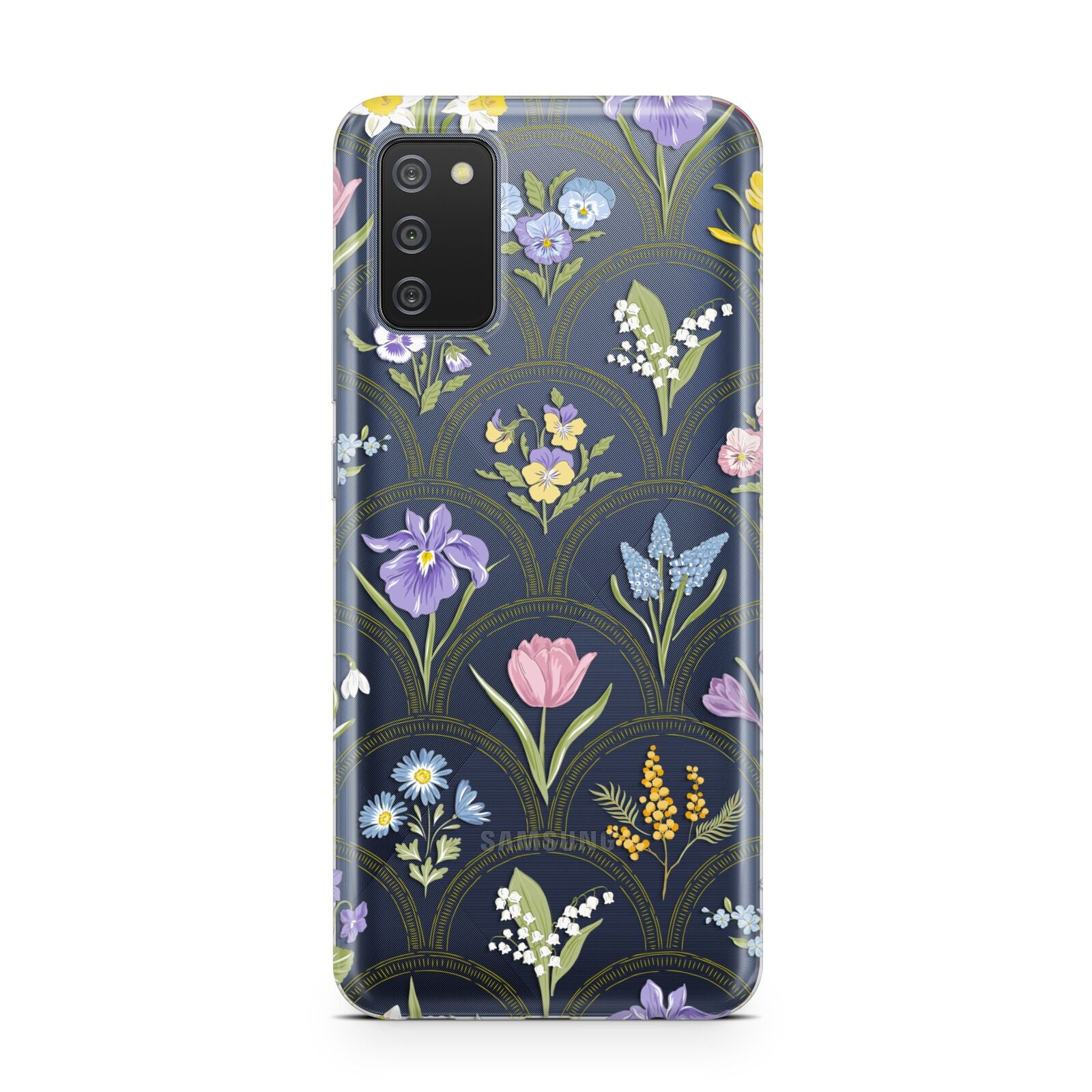 Spring Floral Pattern Samsung A02s Case