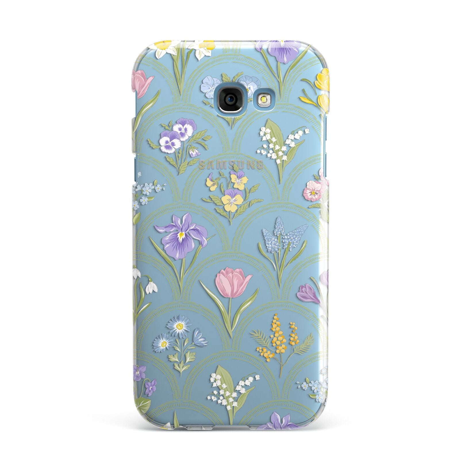 Spring Floral Pattern Samsung Galaxy A7 2017 Case