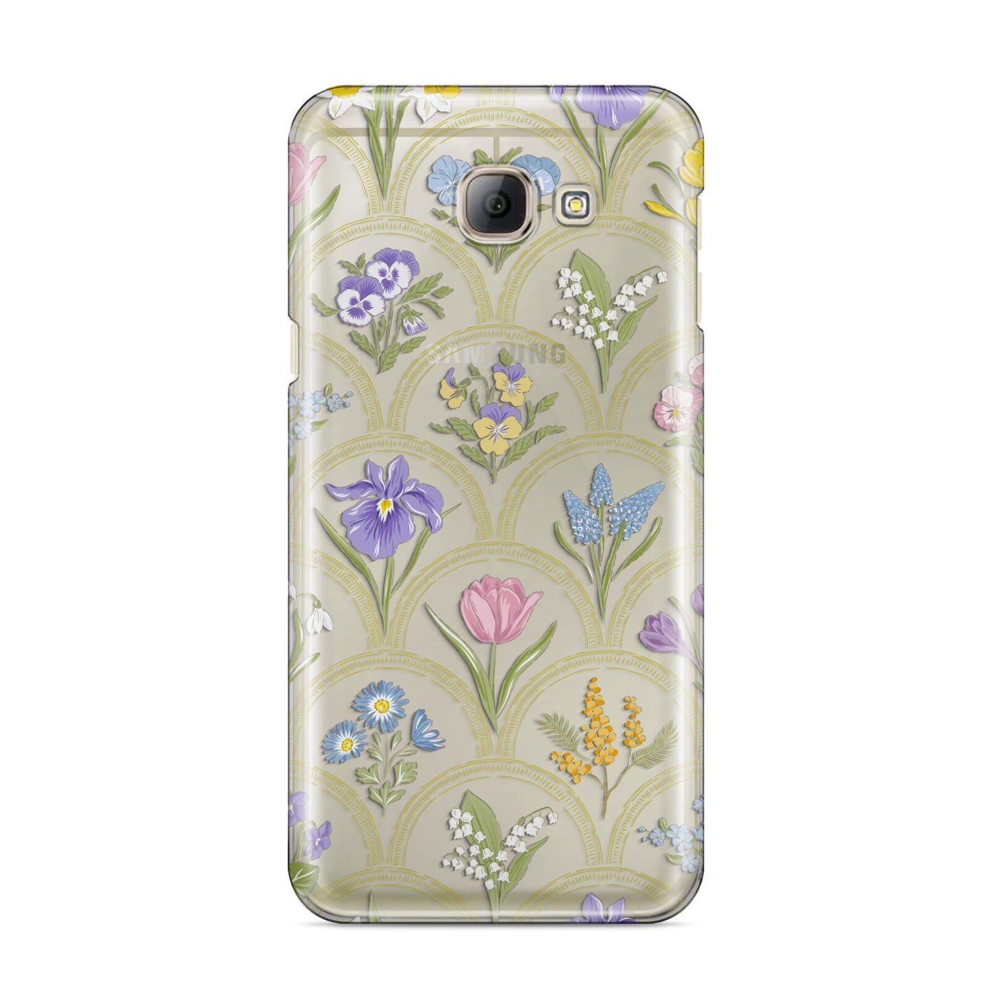 Spring Floral Pattern Samsung Galaxy A8 2016 Case