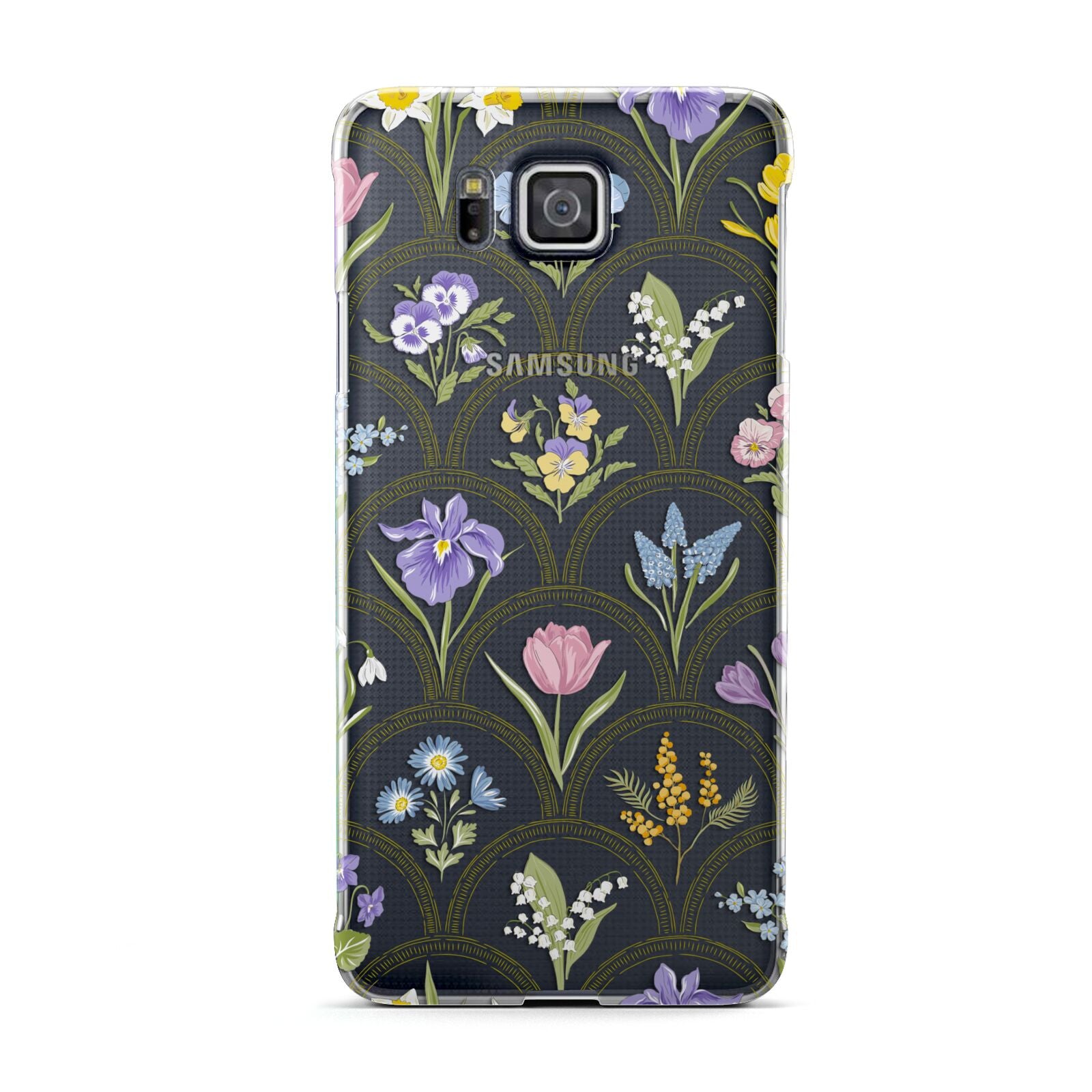 Spring Floral Pattern Samsung Galaxy Alpha Case