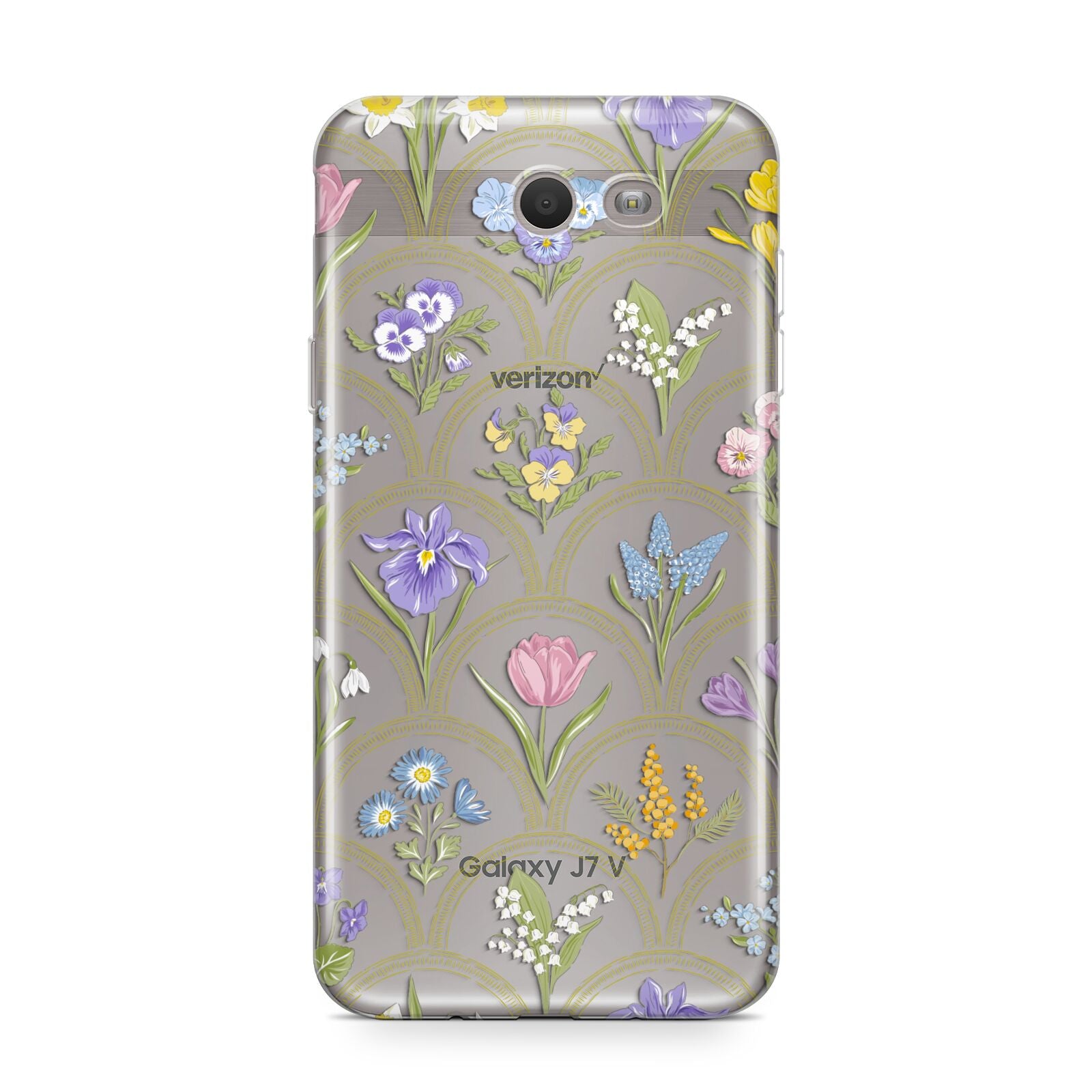 Spring Floral Pattern Samsung Galaxy J7 2017 Case