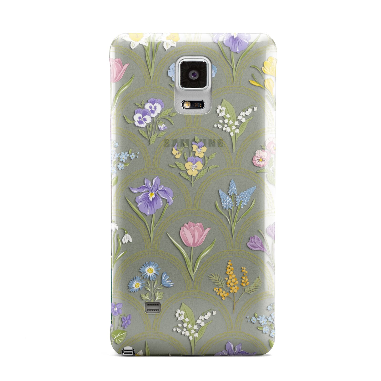 Spring Floral Pattern Samsung Galaxy Note 4 Case