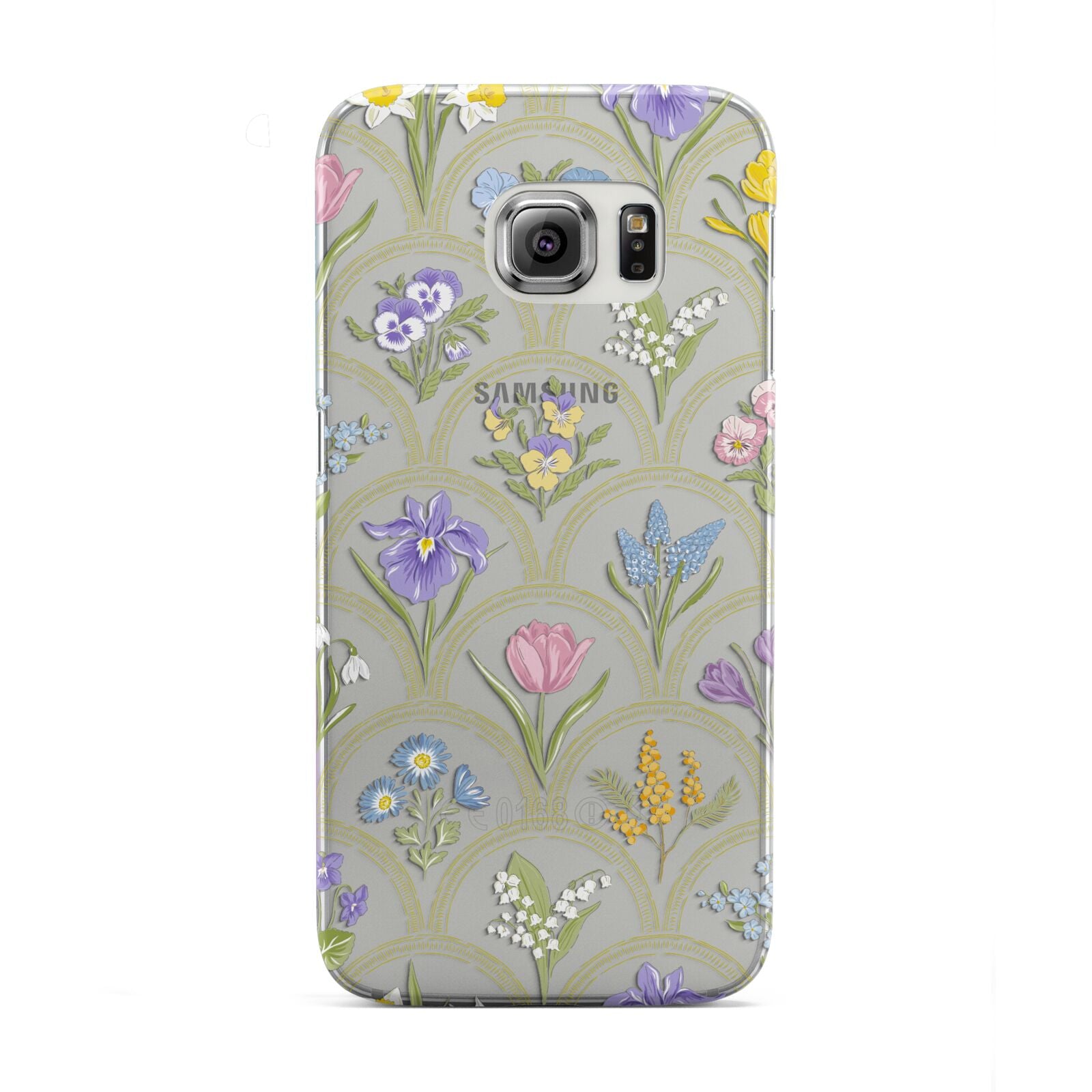 Spring Floral Pattern Samsung Galaxy S6 Edge Case