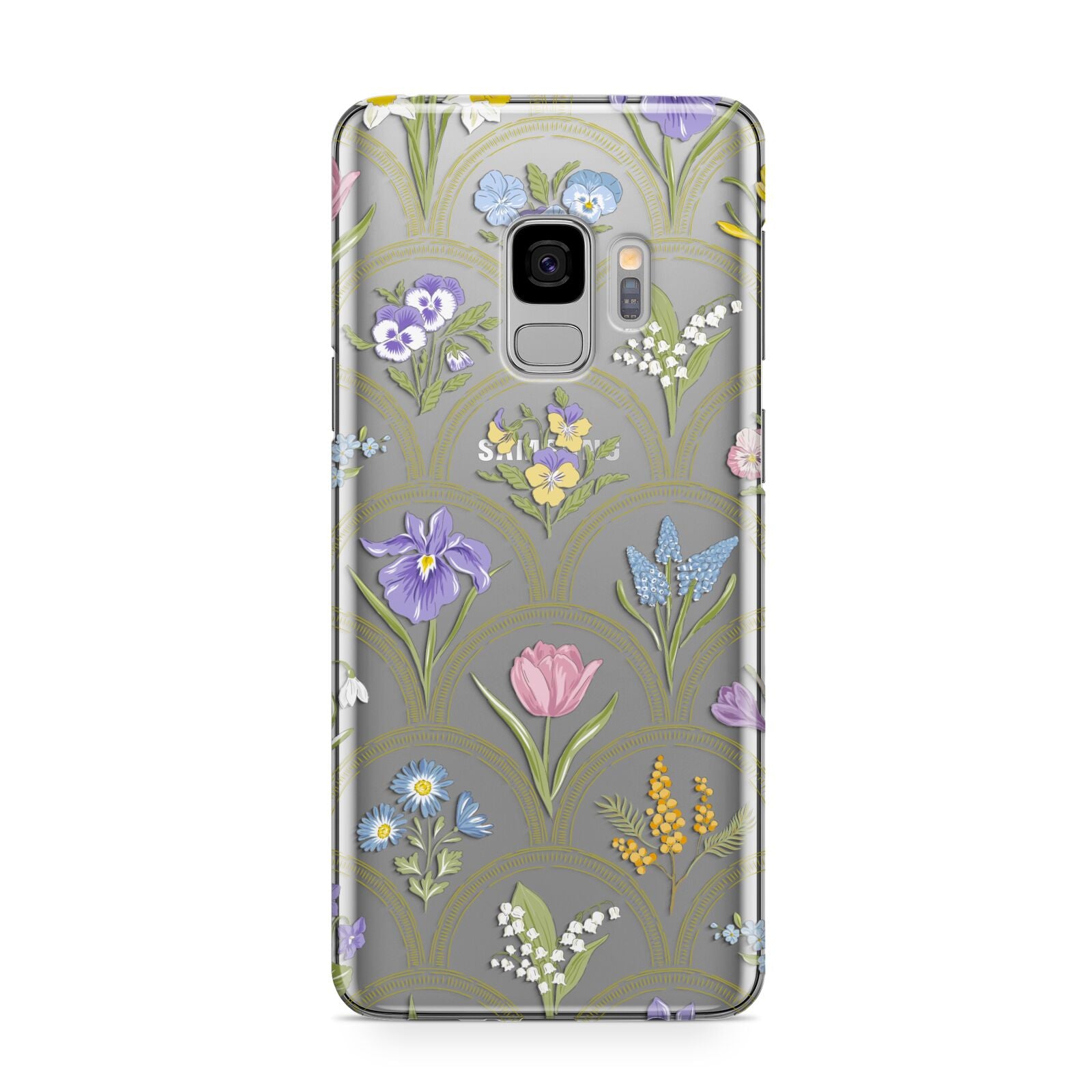 Spring Floral Pattern Samsung Galaxy S9 Case