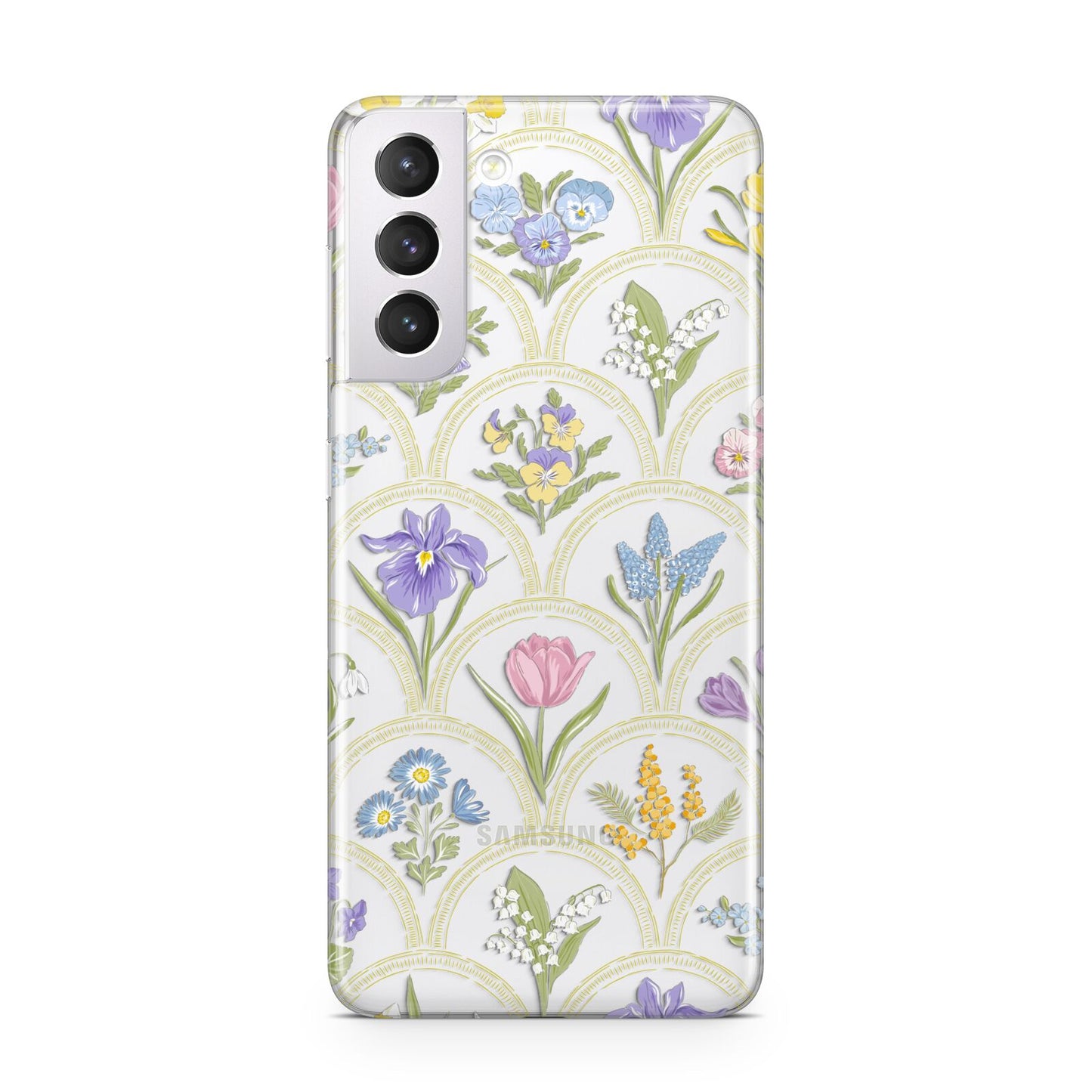 Spring Floral Pattern Samsung S21 Case