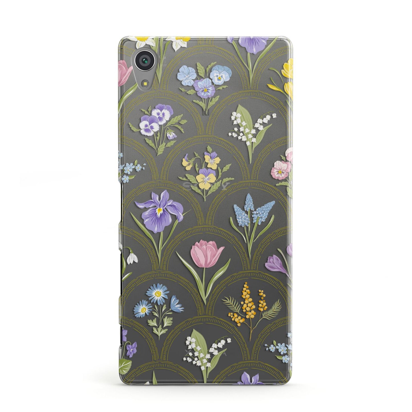 Spring Floral Pattern Sony Xperia Case