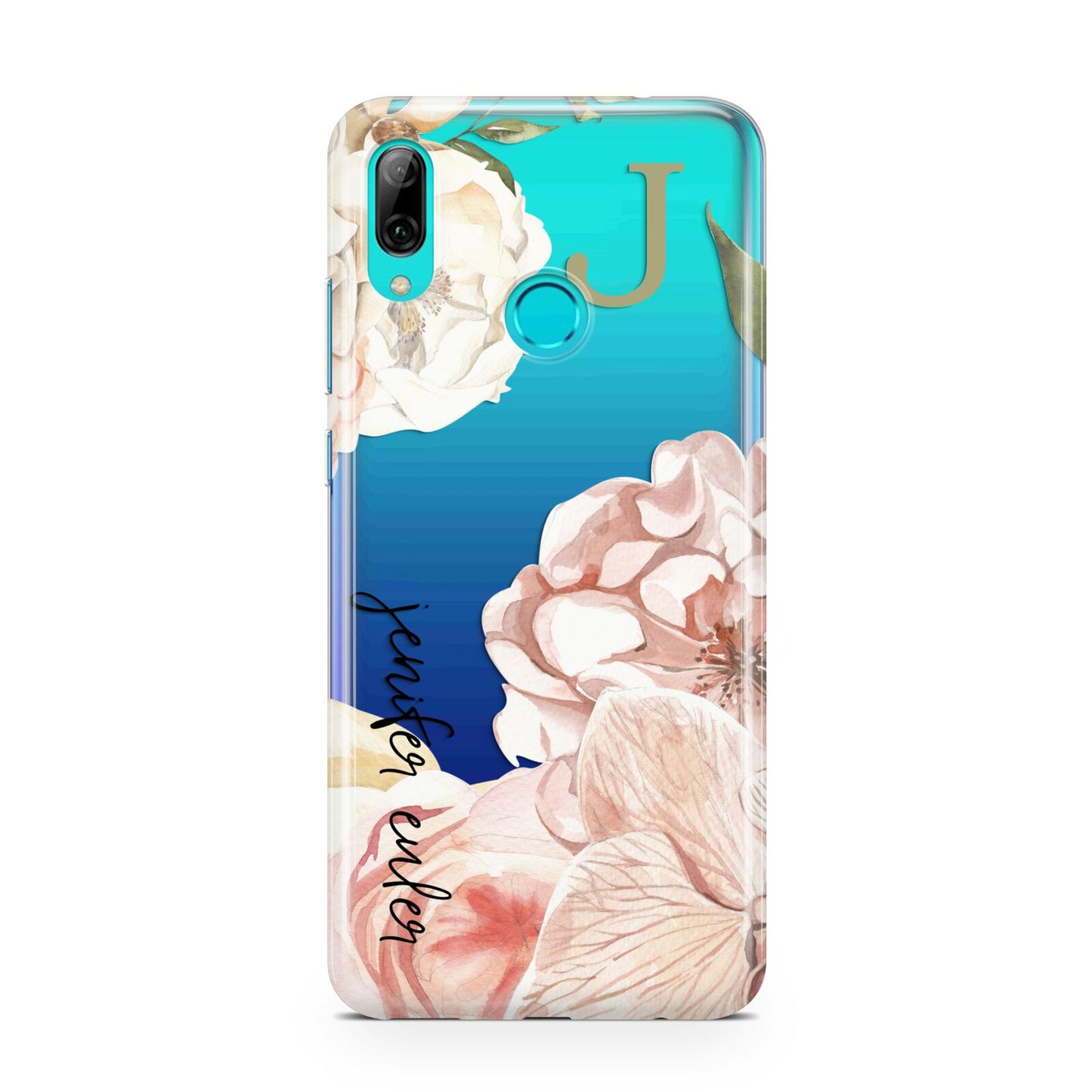 Spring Flowers Personalised Name Huawei P Smart 2019 Case