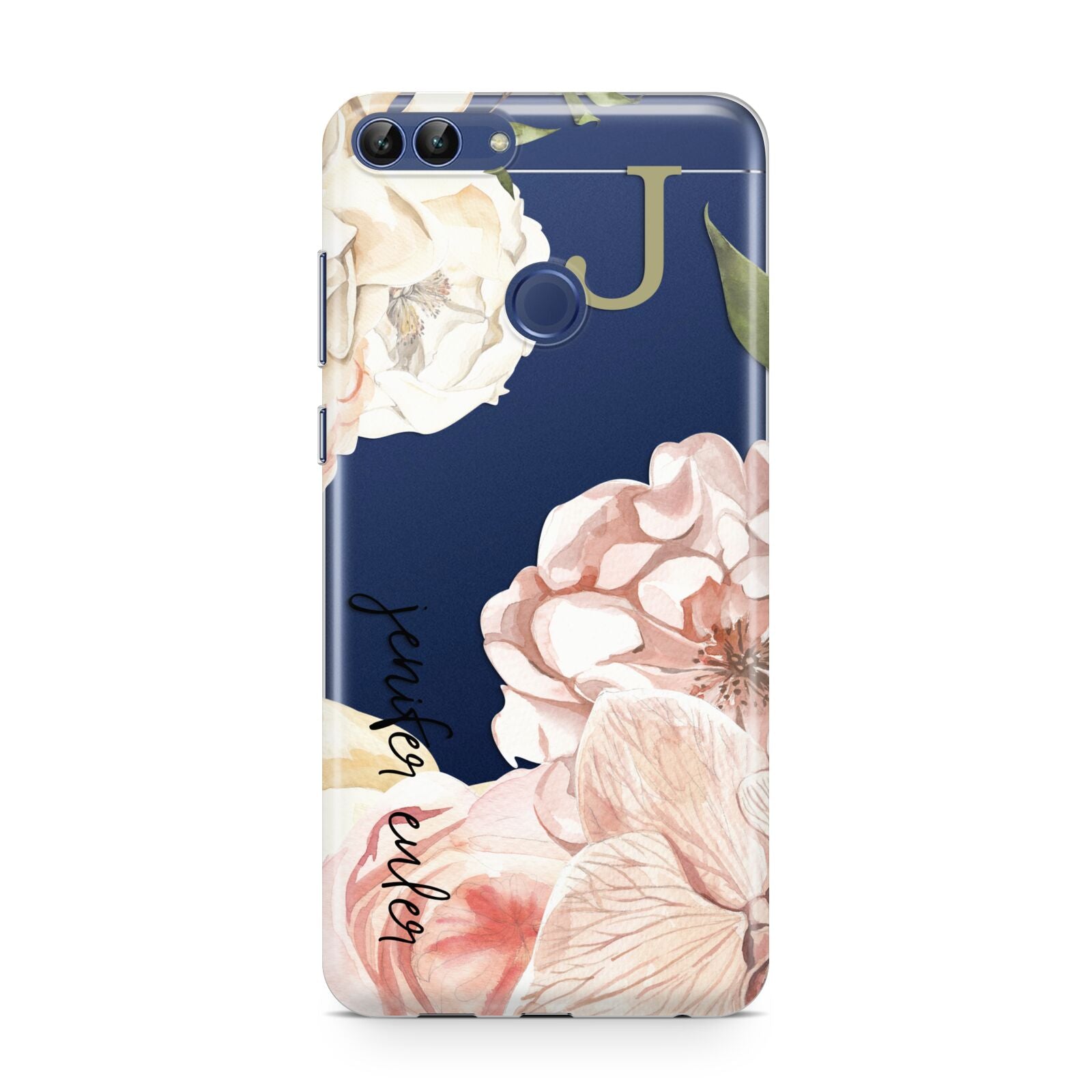 Spring Flowers Personalised Name Huawei P Smart Case