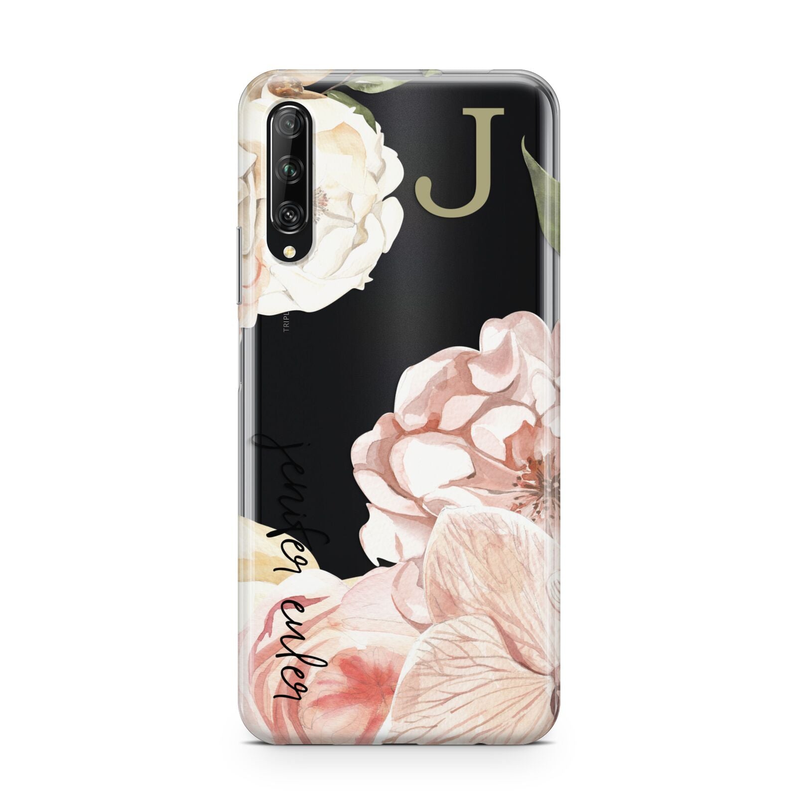 Spring Flowers Personalised Name Huawei P Smart Pro 2019