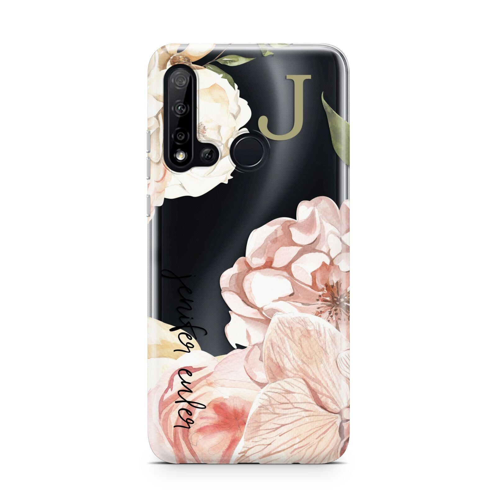 Spring Flowers Personalised Name Huawei P20 Lite 5G Phone Case