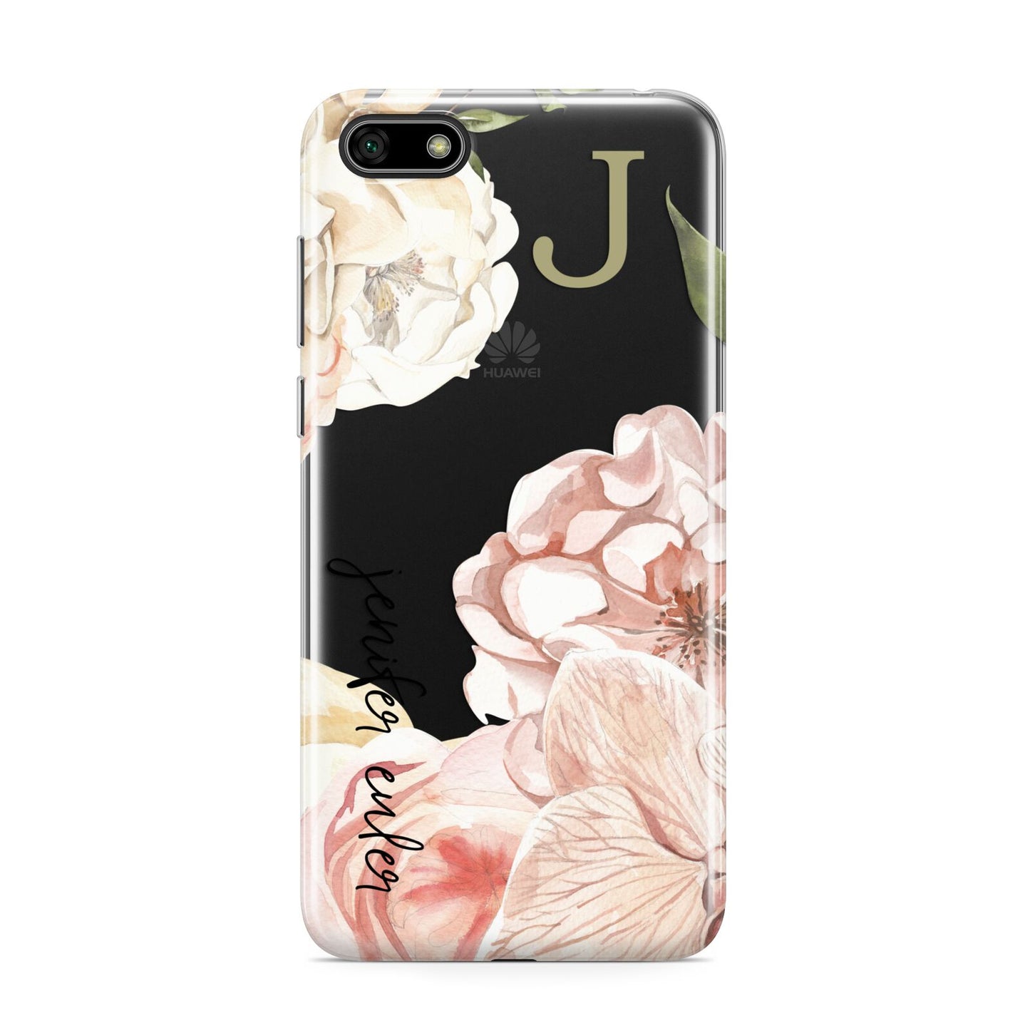 Spring Flowers Personalised Name Huawei Y5 Prime 2018 Phone Case