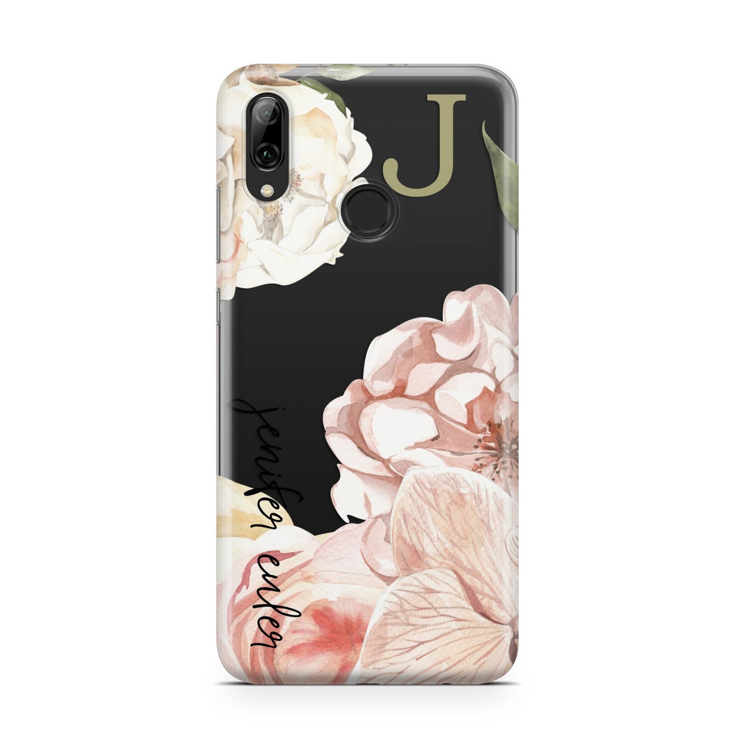 Spring Flowers Personalised Name Huawei Y7 2019