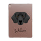 Springador Personalised Apple iPad Rose Gold Case