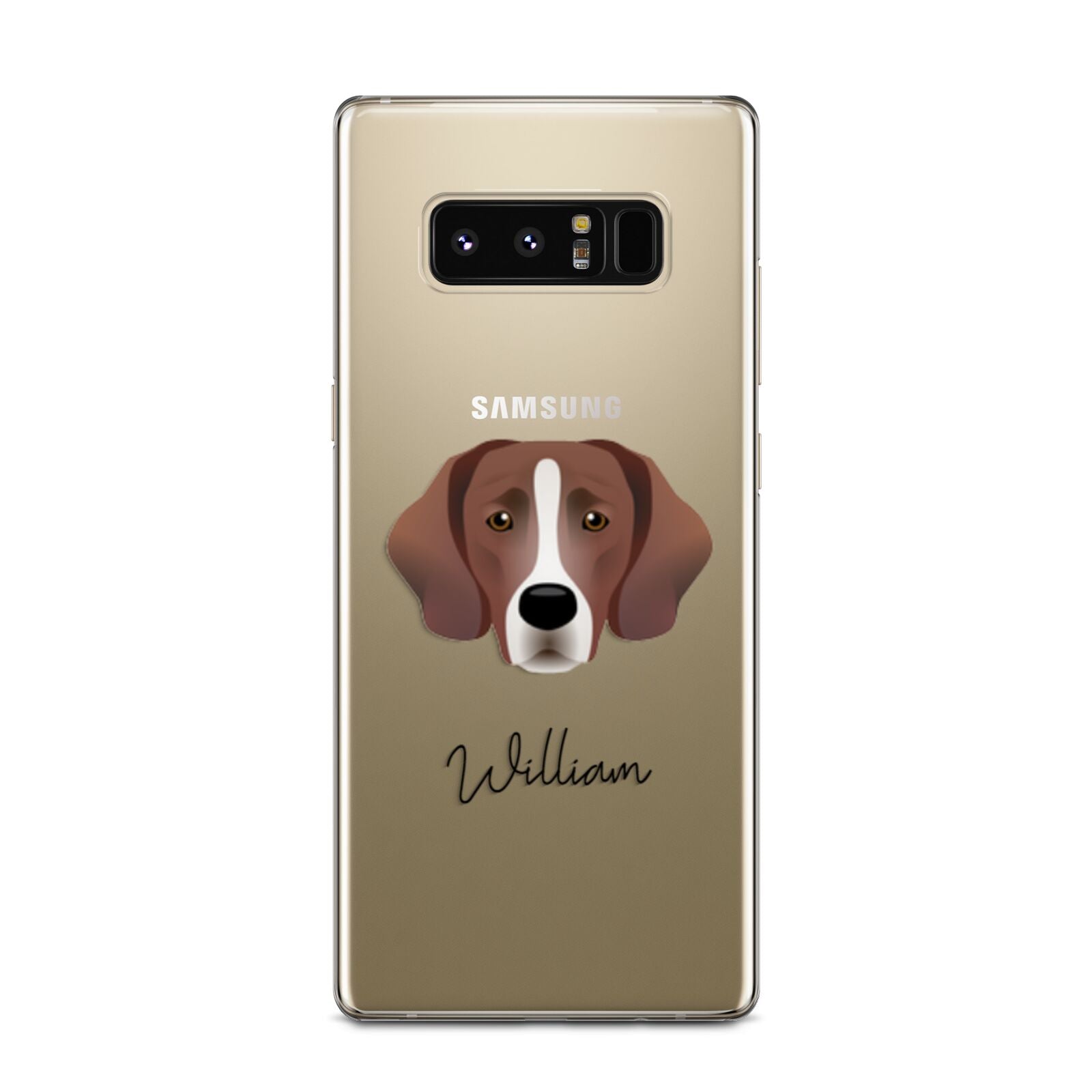 Springador Personalised Samsung Galaxy Note 8 Case