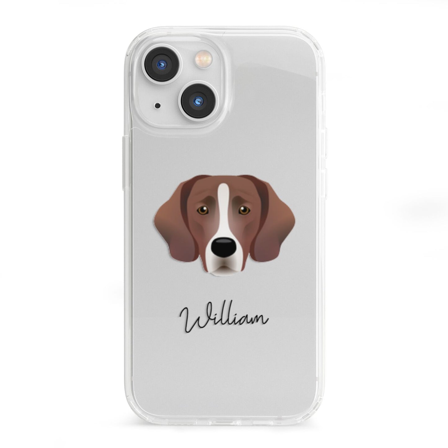 Springador Personalised iPhone 13 Mini Clear Bumper Case