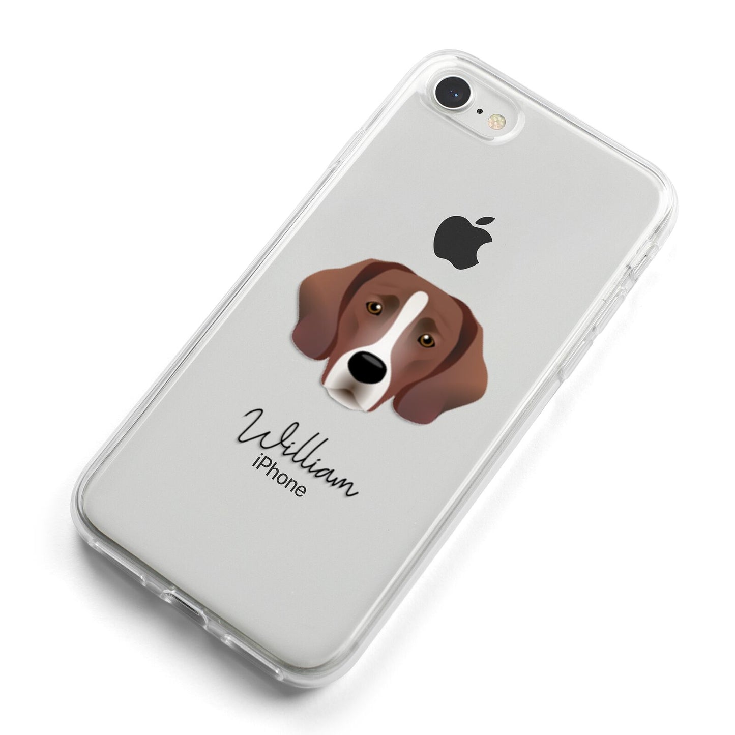 Springador Personalised iPhone 8 Bumper Case on Silver iPhone Alternative Image